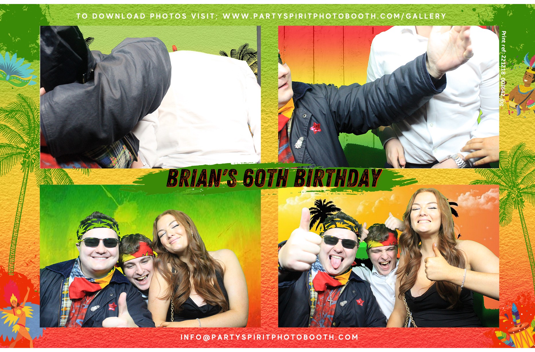 60th Birthday Celebration  | View more photos from the event at gallery.partyspiritphotobooth.com/u/PartySpiritPhotoBooth/60th-Birthday-Celebration