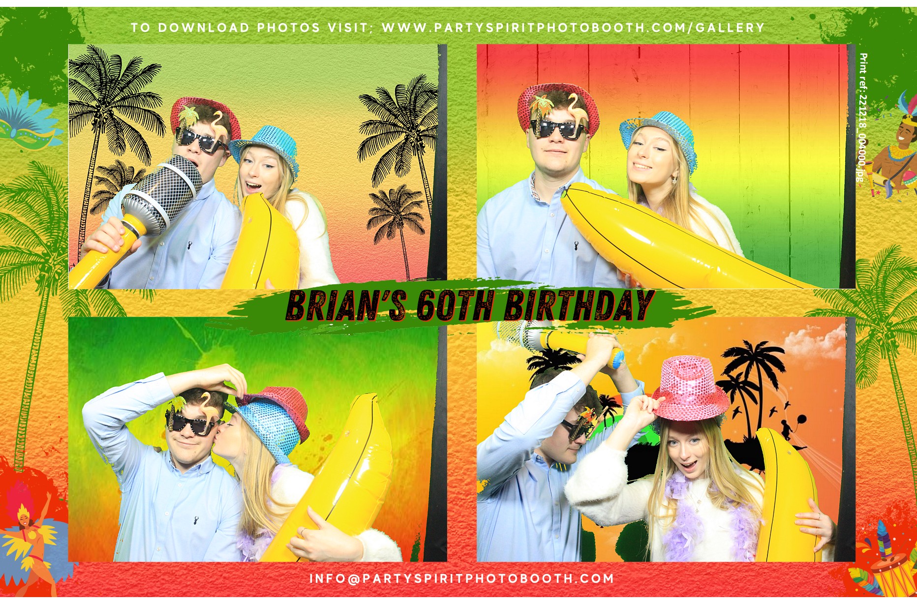 60th Birthday Celebration  | View more photos from the event at gallery.partyspiritphotobooth.com/u/PartySpiritPhotoBooth/60th-Birthday-Celebration