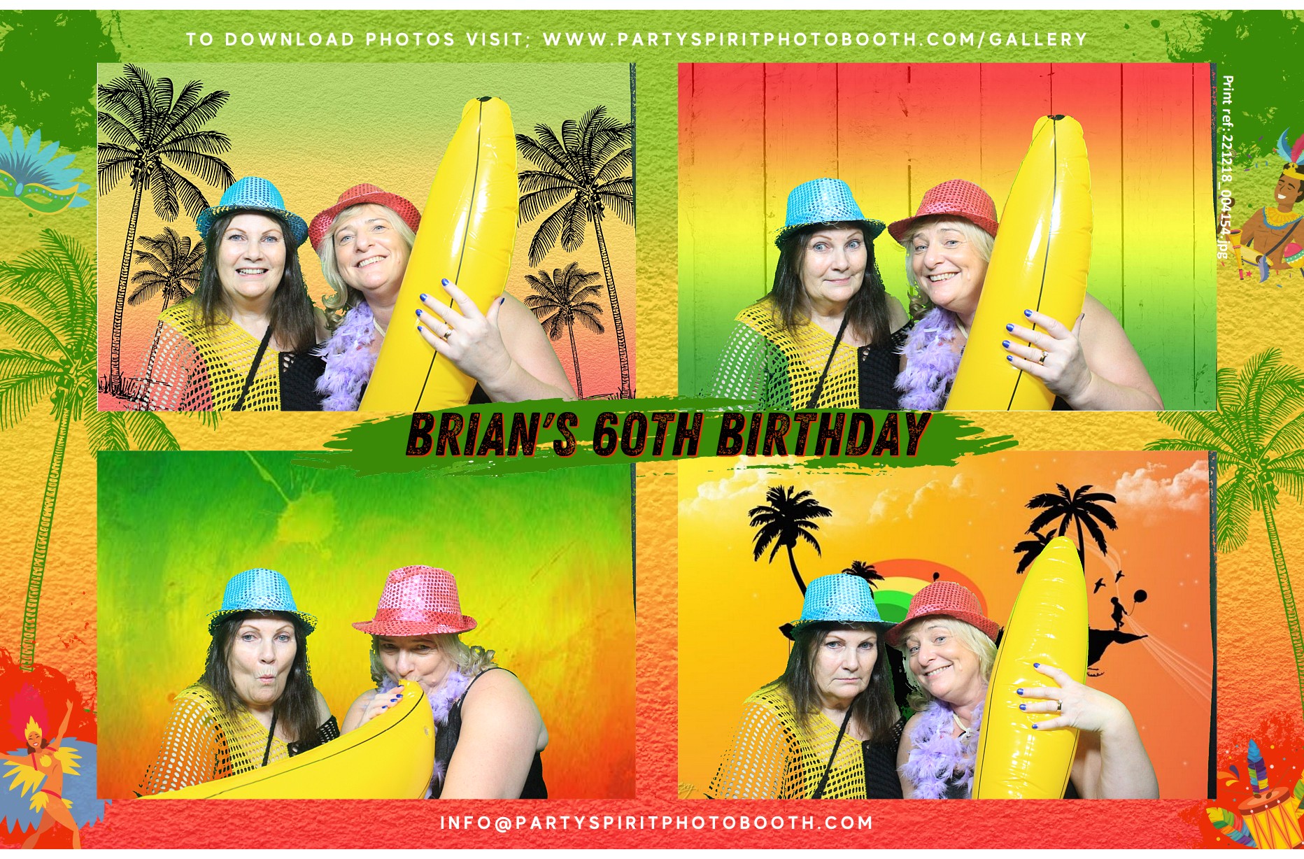 60th Birthday Celebration  | View more photos from the event at gallery.partyspiritphotobooth.com/u/PartySpiritPhotoBooth/60th-Birthday-Celebration