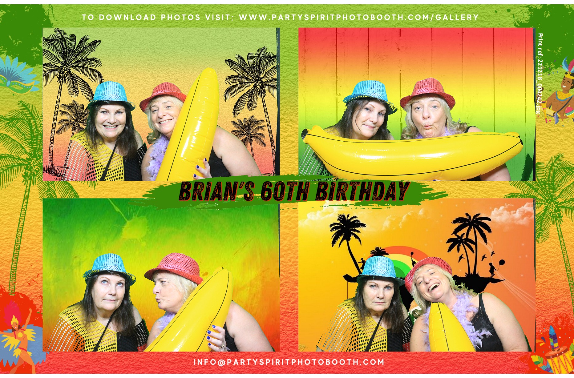 60th Birthday Celebration  | View more photos from the event at gallery.partyspiritphotobooth.com/u/PartySpiritPhotoBooth/60th-Birthday-Celebration