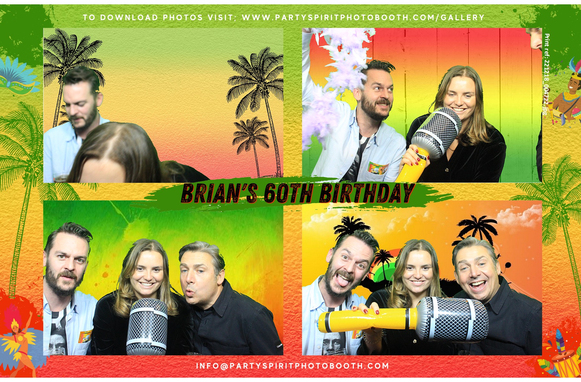 60th Birthday Celebration  | View more photos from the event at gallery.partyspiritphotobooth.com/u/PartySpiritPhotoBooth/60th-Birthday-Celebration