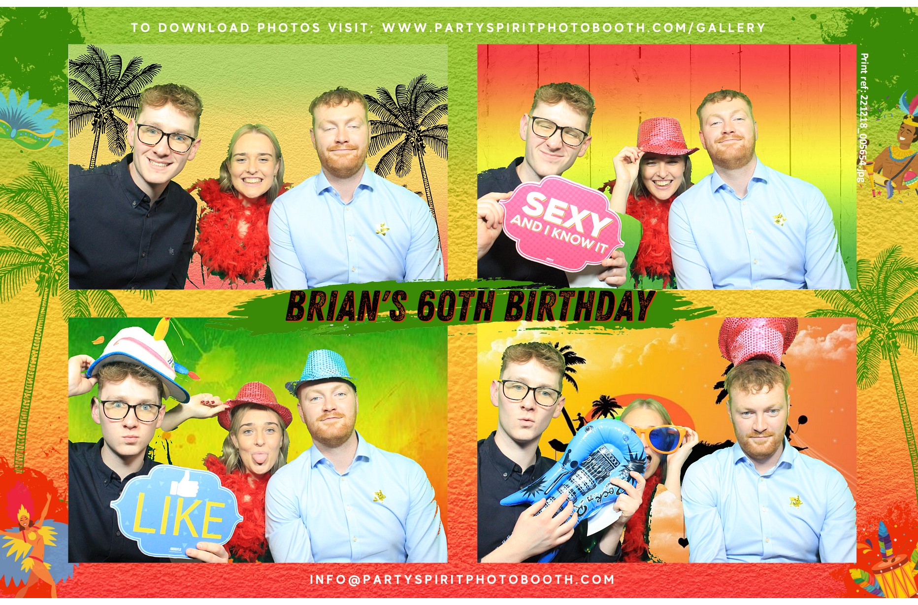 60th Birthday Celebration  | View more photos from the event at gallery.partyspiritphotobooth.com/u/PartySpiritPhotoBooth/60th-Birthday-Celebration
