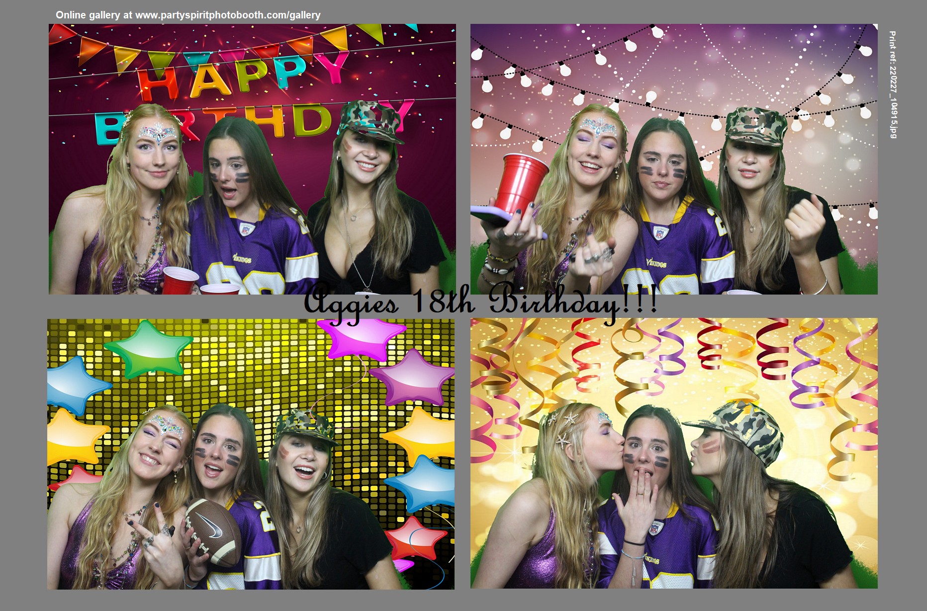Aggies 18th Birthday | View more photos from the event at gallery.partyspiritphotobooth.com/u/PartySpiritPhotoBooth/Aggies-18th-Birthday