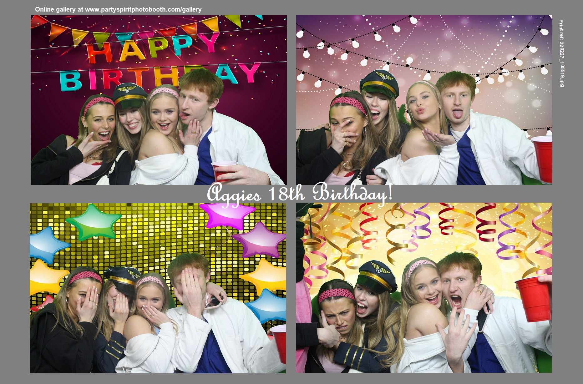 Aggies 18th Birthday | View more photos from the event at gallery.partyspiritphotobooth.com/u/PartySpiritPhotoBooth/Aggies-18th-Birthday
