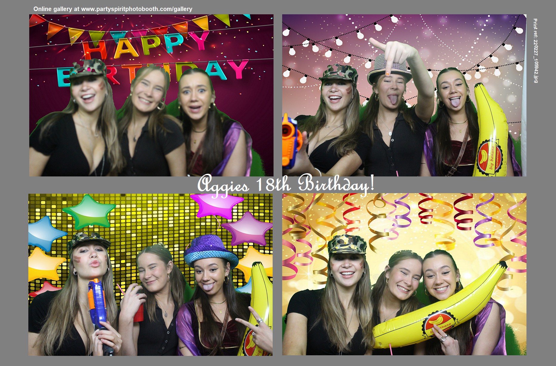 Aggies 18th Birthday | View more photos from the event at gallery.partyspiritphotobooth.com/u/PartySpiritPhotoBooth/Aggies-18th-Birthday