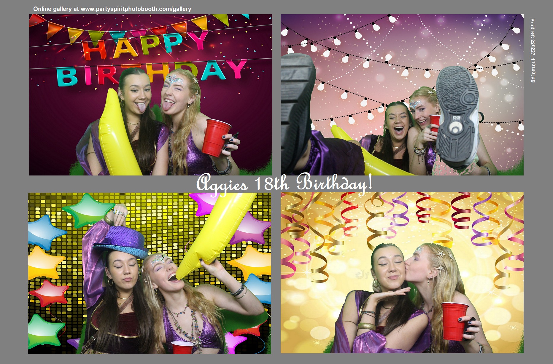 Aggies 18th Birthday | View more photos from the event at gallery.partyspiritphotobooth.com/u/PartySpiritPhotoBooth/Aggies-18th-Birthday