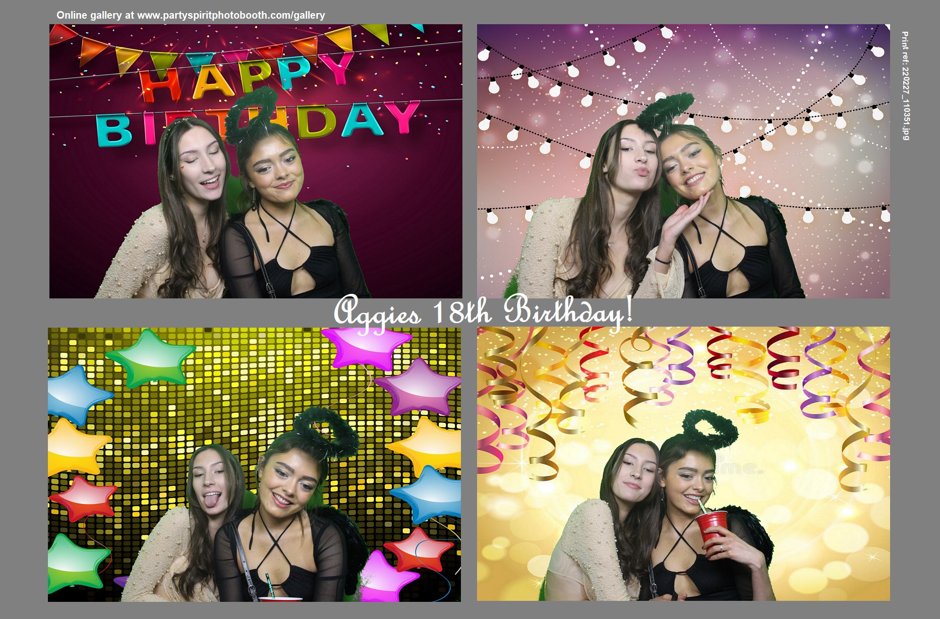 Aggies 18th Birthday | View more photos from the event at gallery.partyspiritphotobooth.com/u/PartySpiritPhotoBooth/Aggies-18th-Birthday