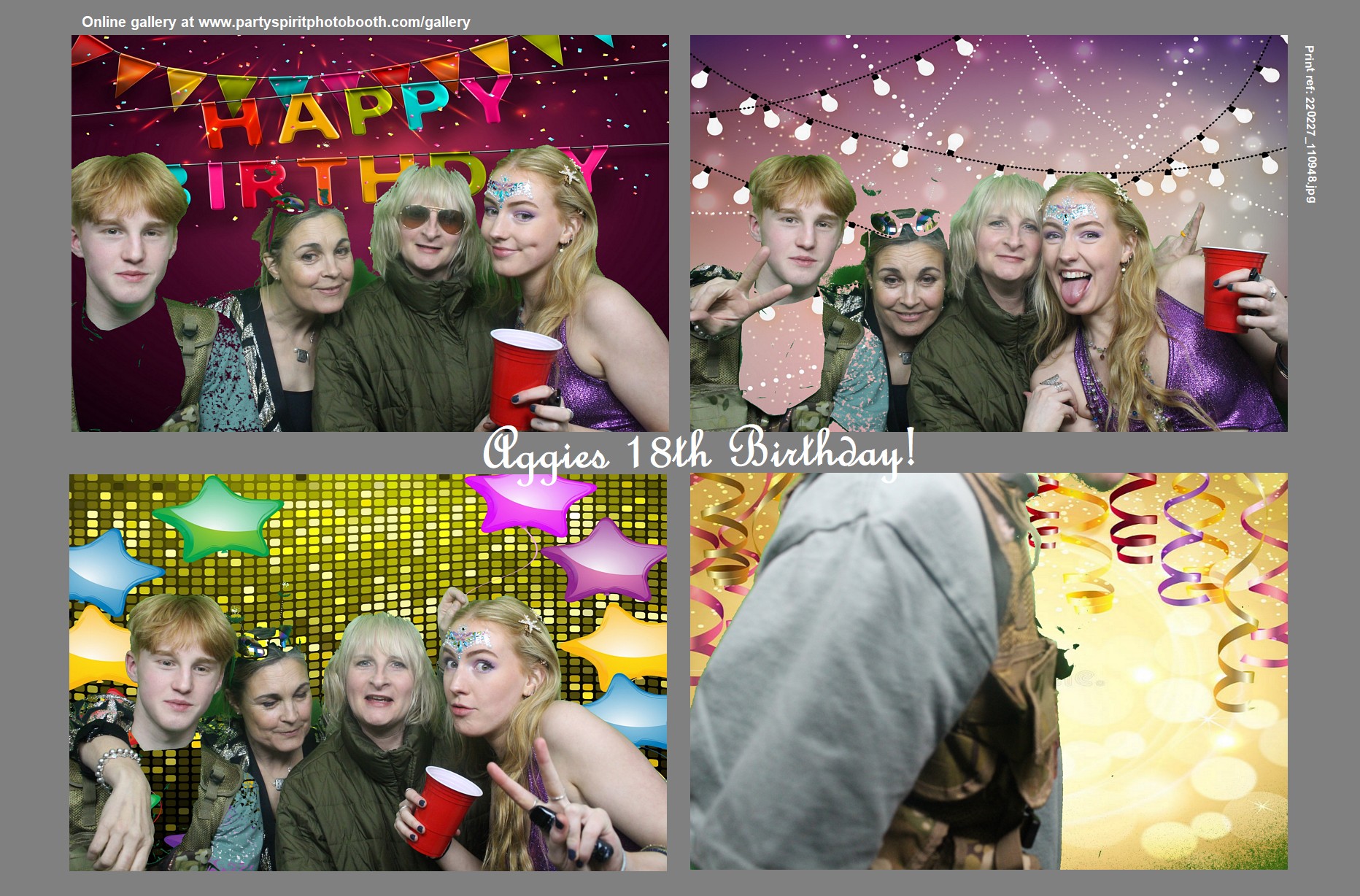Aggies 18th Birthday | View more photos from the event at gallery.partyspiritphotobooth.com/u/PartySpiritPhotoBooth/Aggies-18th-Birthday