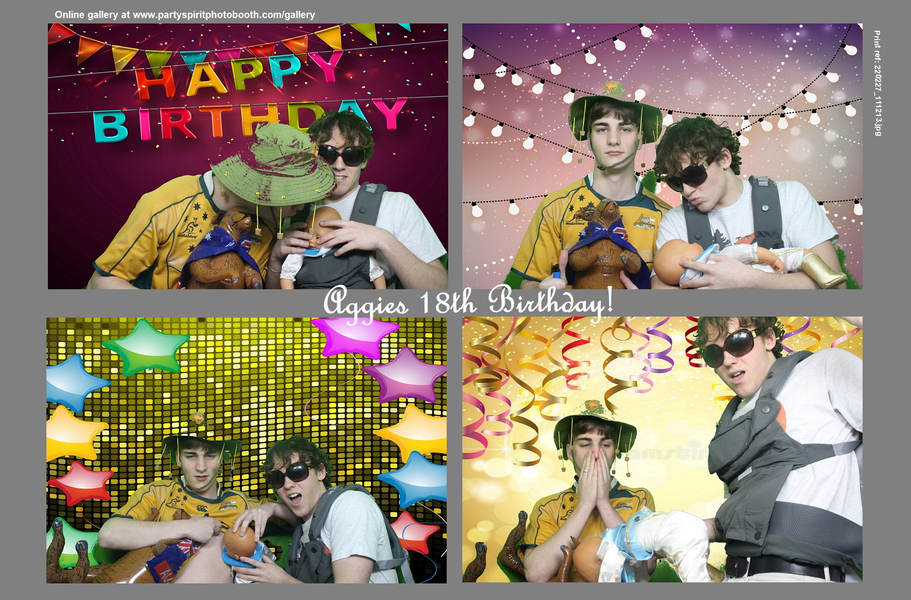 Aggies 18th Birthday | View more photos from the event at gallery.partyspiritphotobooth.com/u/PartySpiritPhotoBooth/Aggies-18th-Birthday