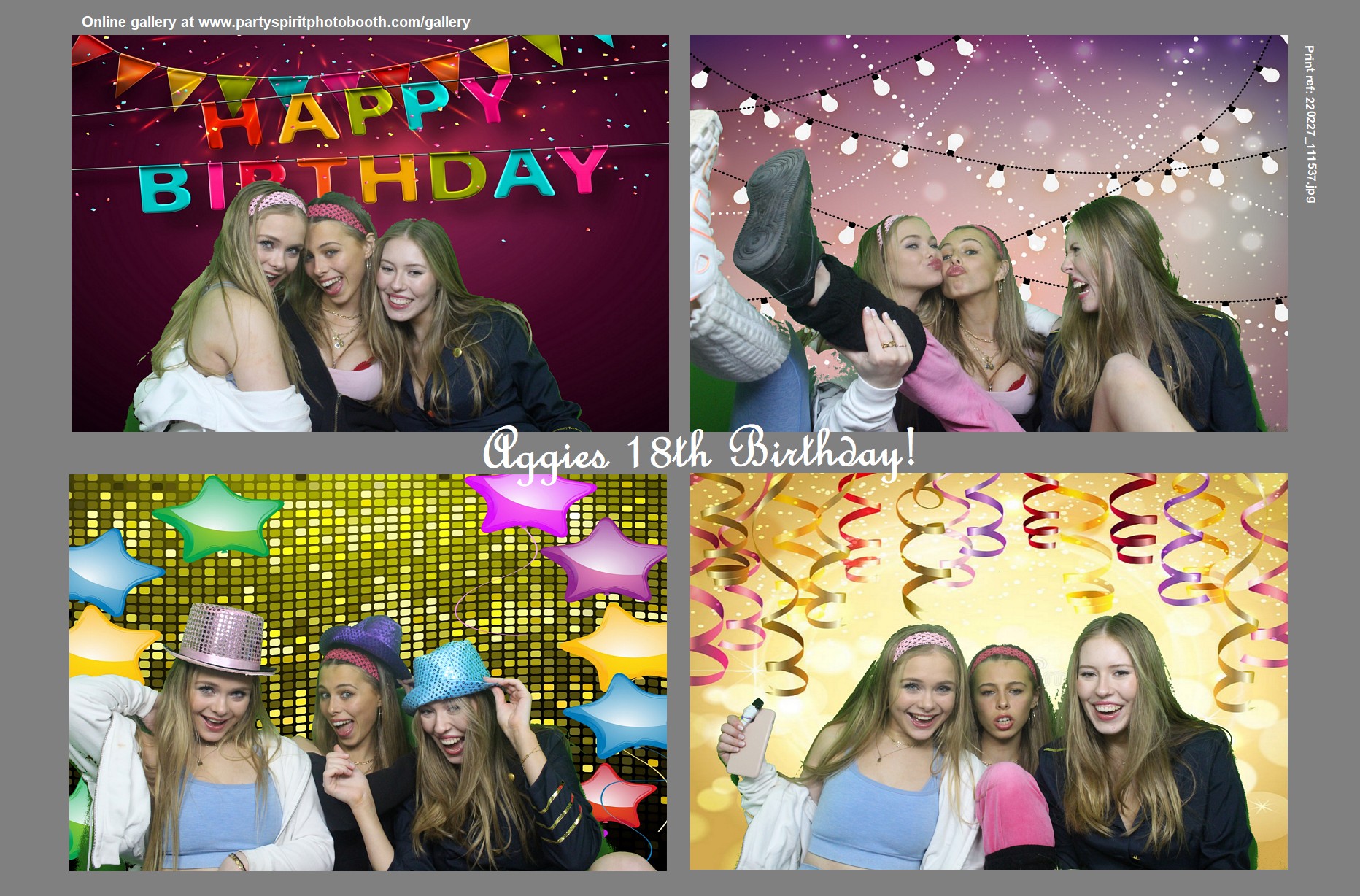 Aggies 18th Birthday | View more photos from the event at gallery.partyspiritphotobooth.com/u/PartySpiritPhotoBooth/Aggies-18th-Birthday