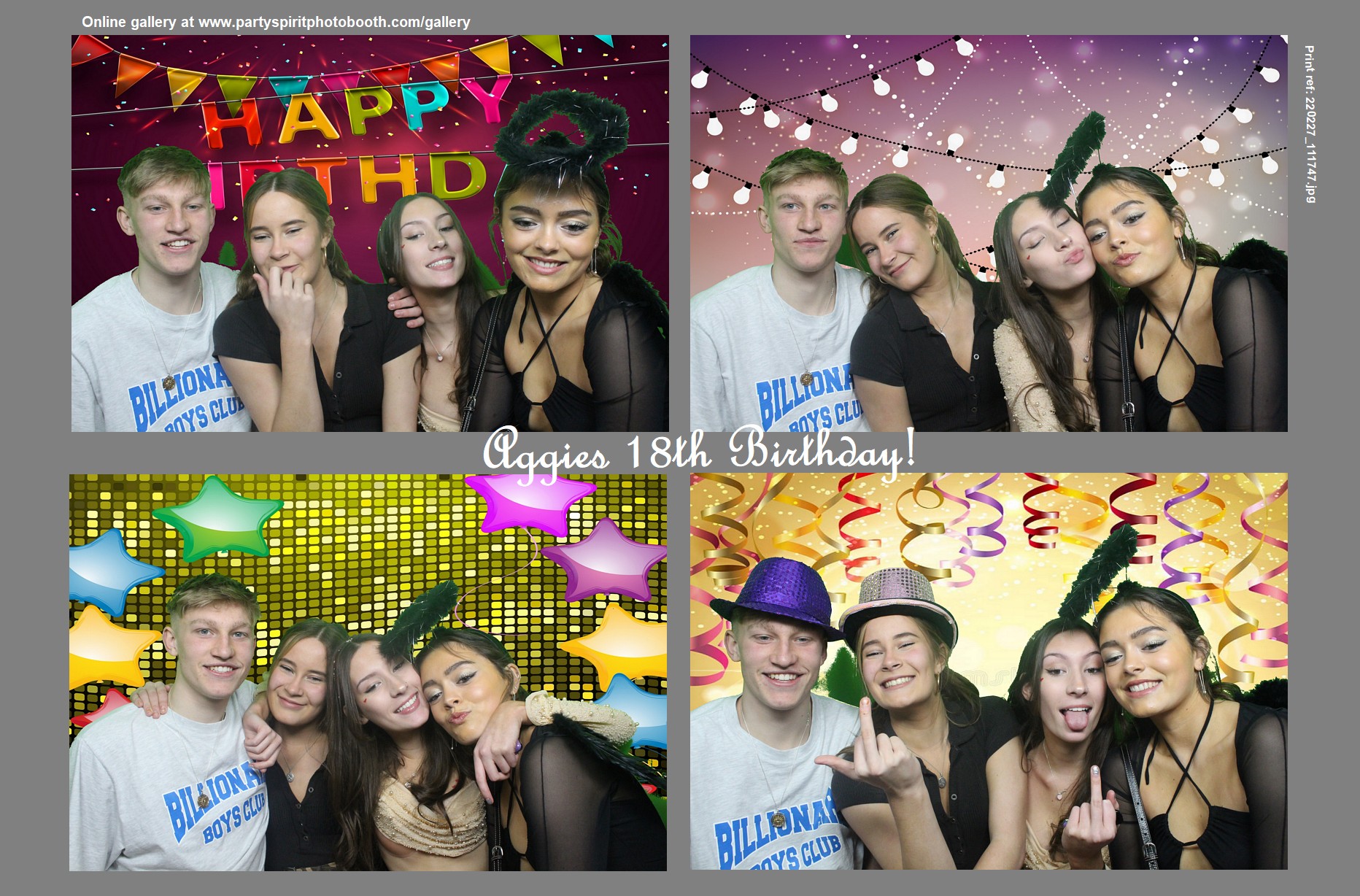 Aggies 18th Birthday | View more photos from the event at gallery.partyspiritphotobooth.com/u/PartySpiritPhotoBooth/Aggies-18th-Birthday