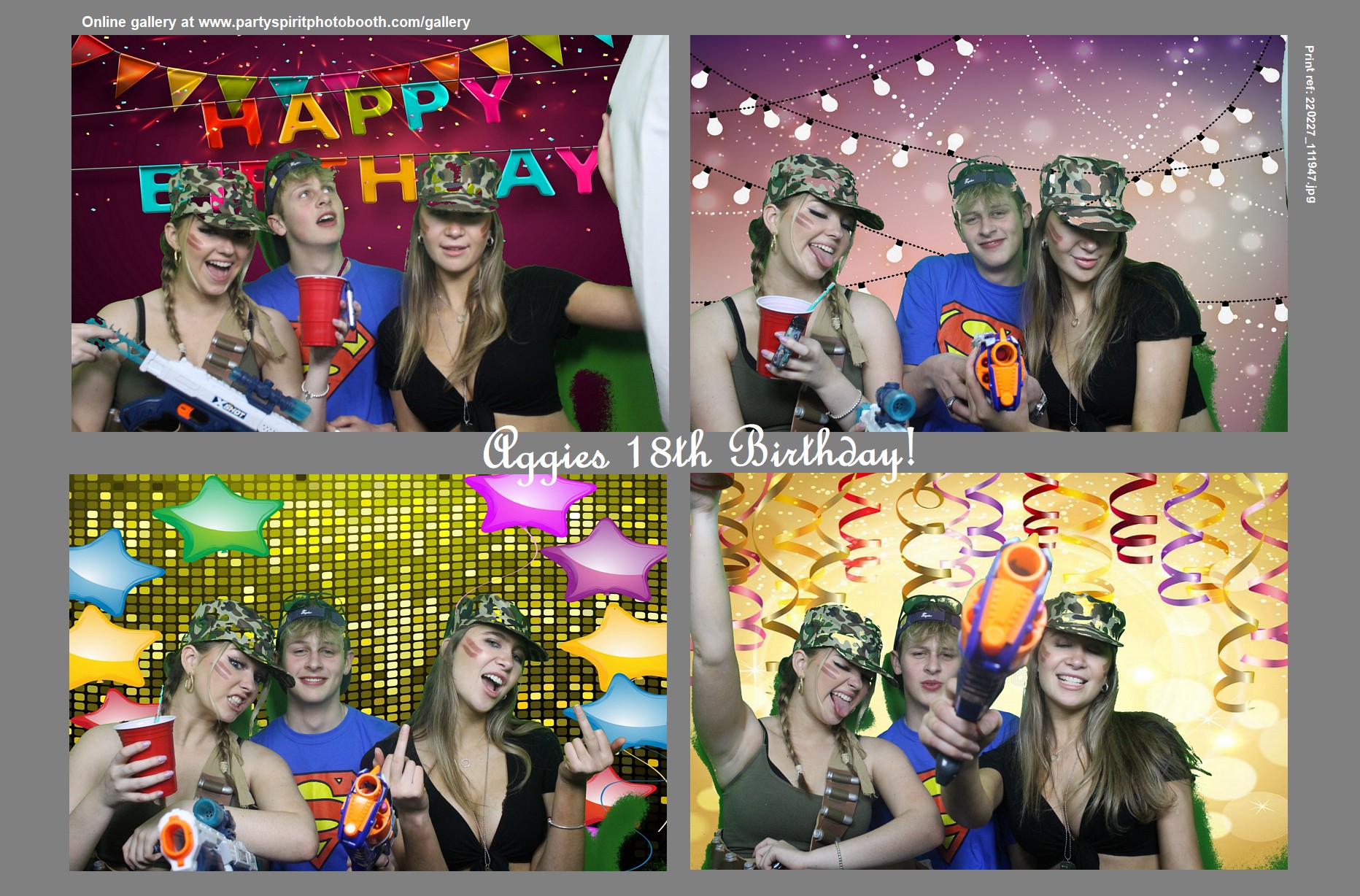 Aggies 18th Birthday | View more photos from the event at gallery.partyspiritphotobooth.com/u/PartySpiritPhotoBooth/Aggies-18th-Birthday