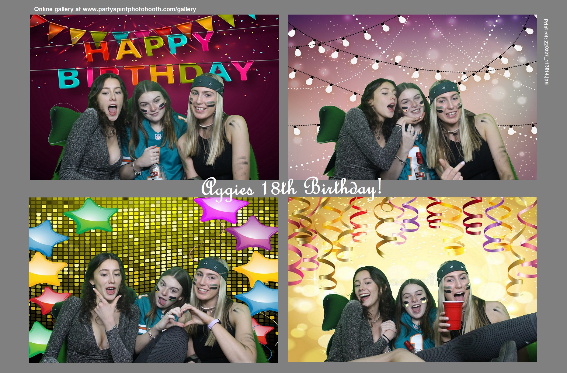 Aggies 18th Birthday | View more photos from the event at gallery.partyspiritphotobooth.com/u/PartySpiritPhotoBooth/Aggies-18th-Birthday