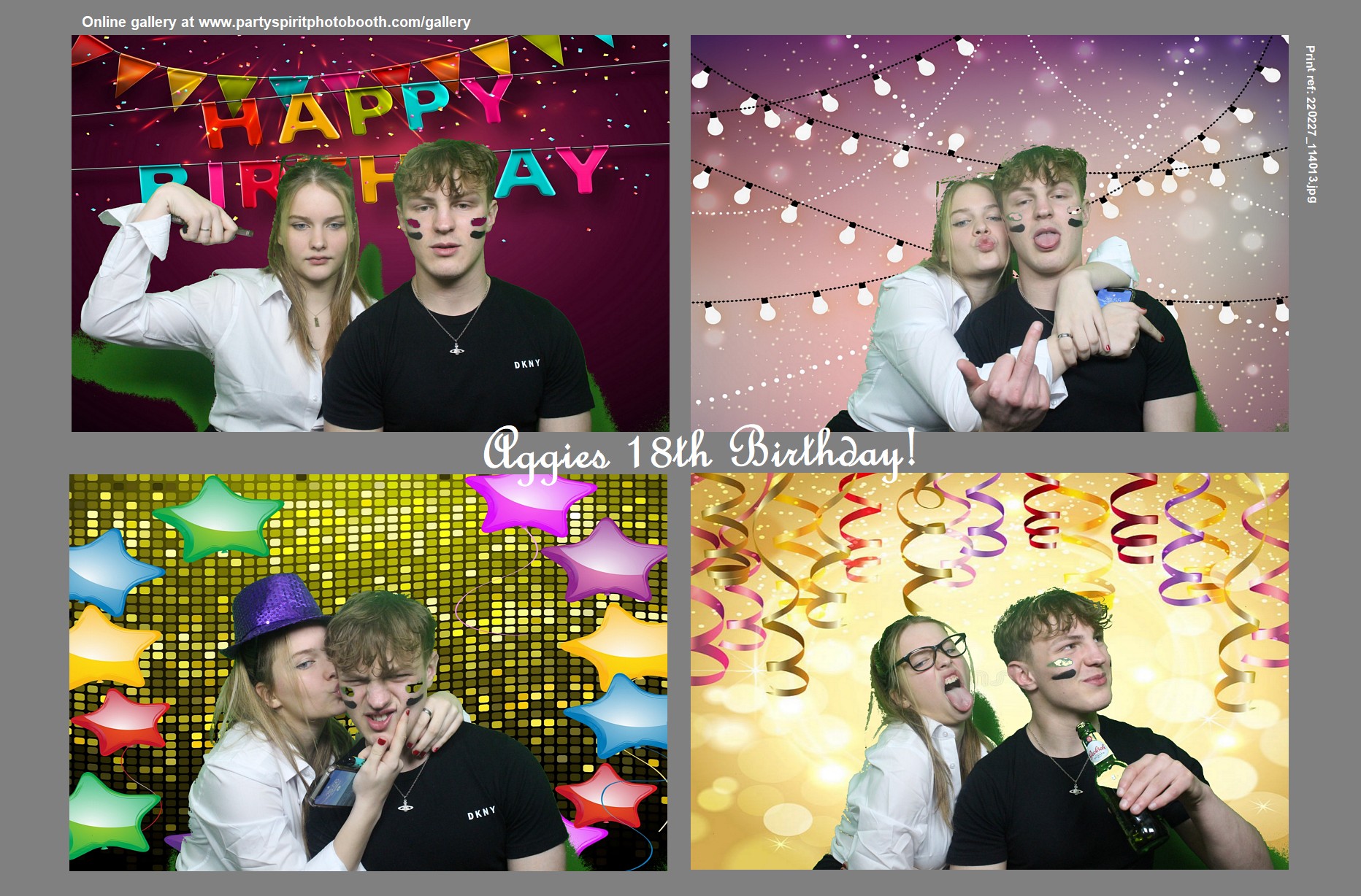 Aggies 18th Birthday | View more photos from the event at gallery.partyspiritphotobooth.com/u/PartySpiritPhotoBooth/Aggies-18th-Birthday