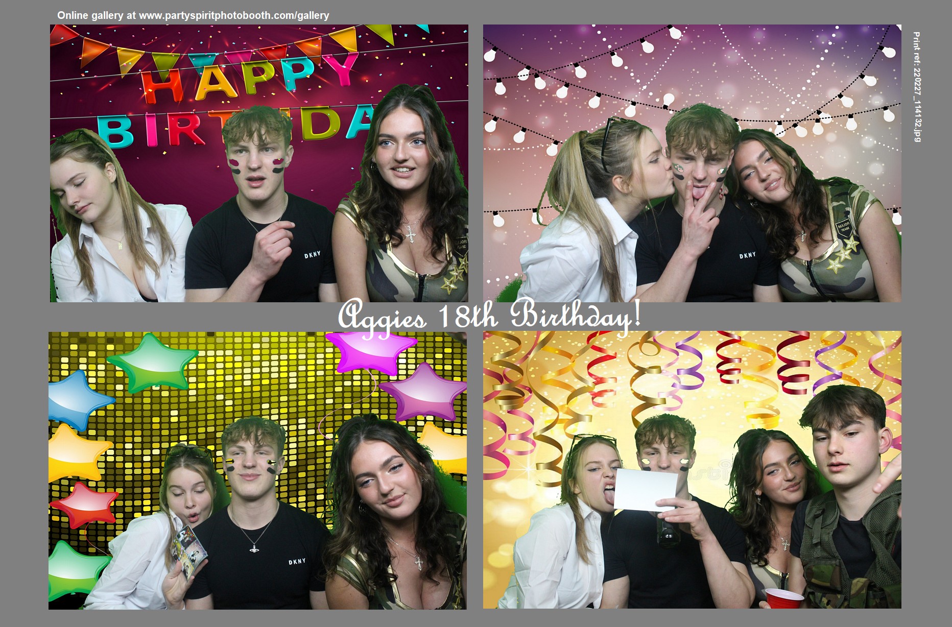 Aggies 18th Birthday | View more photos from the event at gallery.partyspiritphotobooth.com/u/PartySpiritPhotoBooth/Aggies-18th-Birthday
