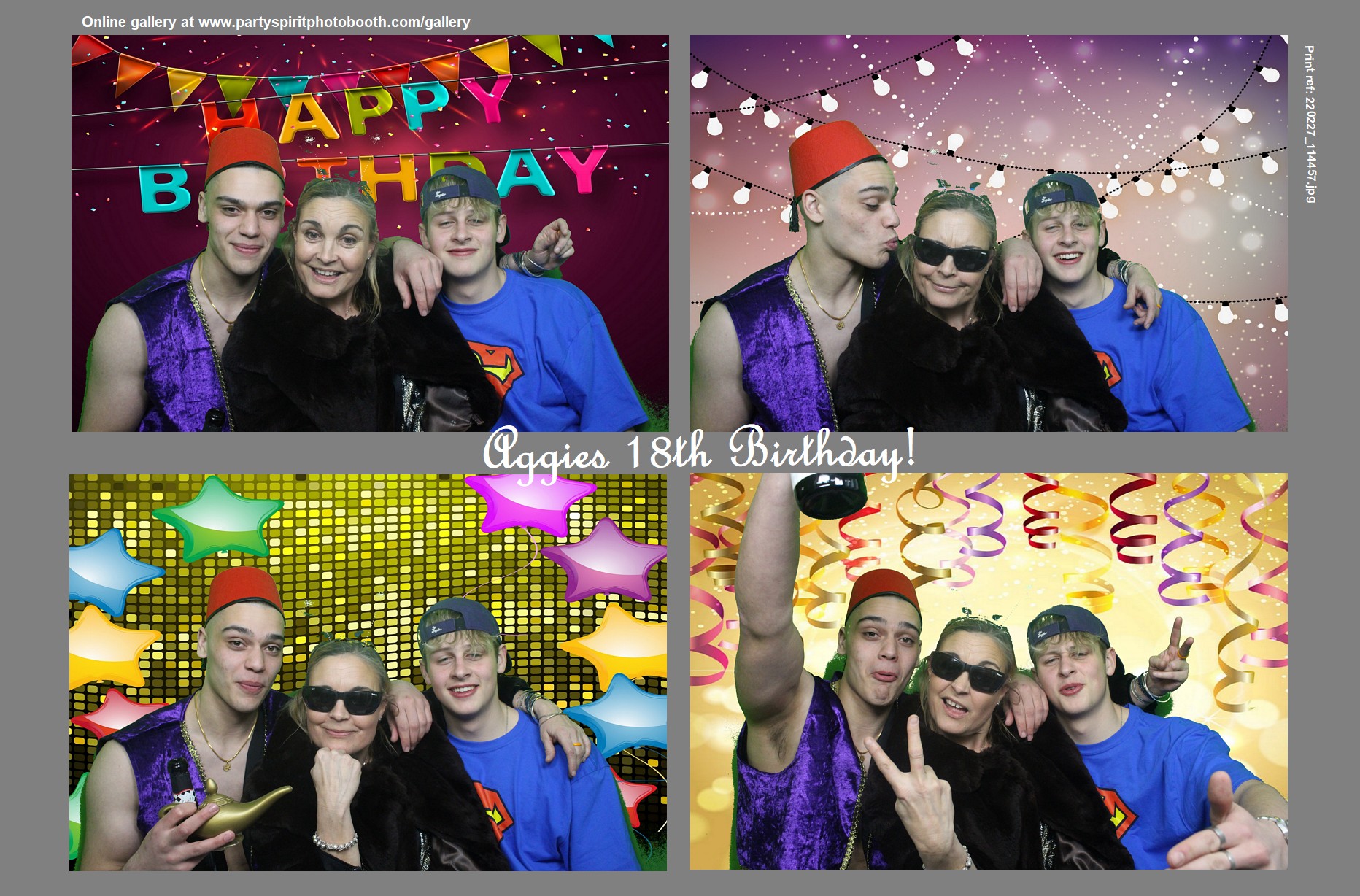 Aggies 18th Birthday | View more photos from the event at gallery.partyspiritphotobooth.com/u/PartySpiritPhotoBooth/Aggies-18th-Birthday