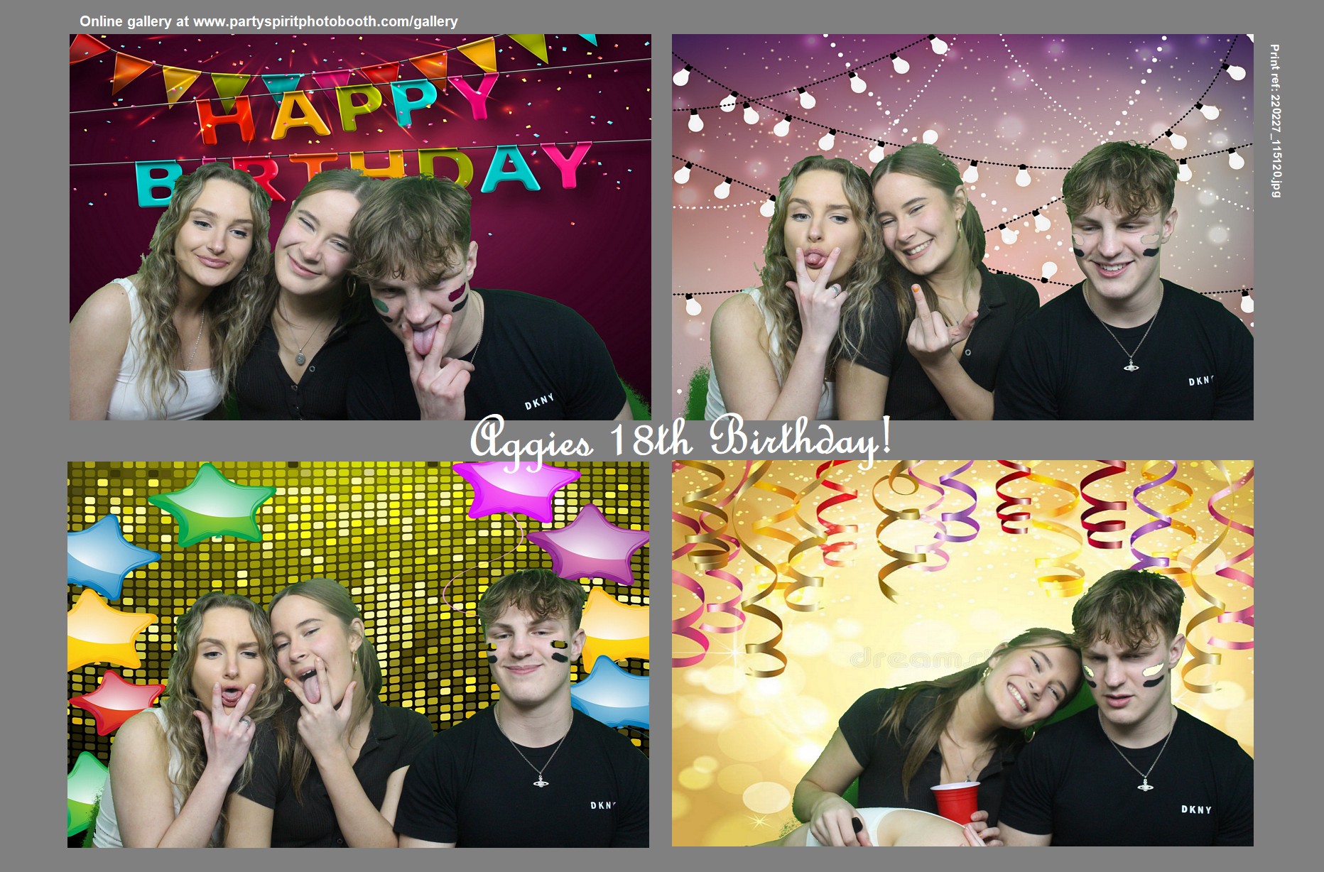 Aggies 18th Birthday | View more photos from the event at gallery.partyspiritphotobooth.com/u/PartySpiritPhotoBooth/Aggies-18th-Birthday