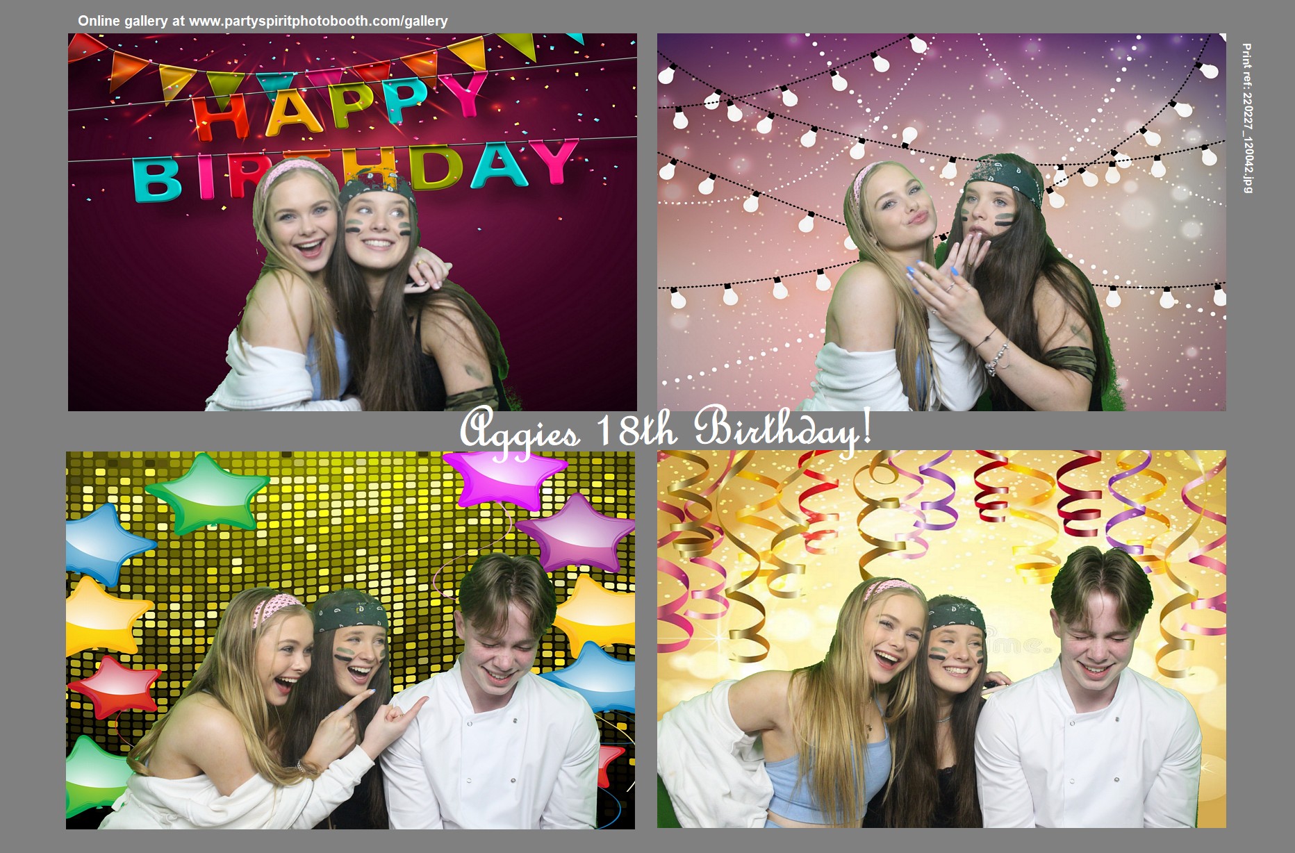 Aggies 18th Birthday | View more photos from the event at gallery.partyspiritphotobooth.com/u/PartySpiritPhotoBooth/Aggies-18th-Birthday