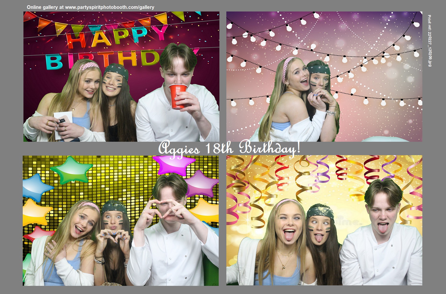 Aggies 18th Birthday | View more photos from the event at gallery.partyspiritphotobooth.com/u/PartySpiritPhotoBooth/Aggies-18th-Birthday