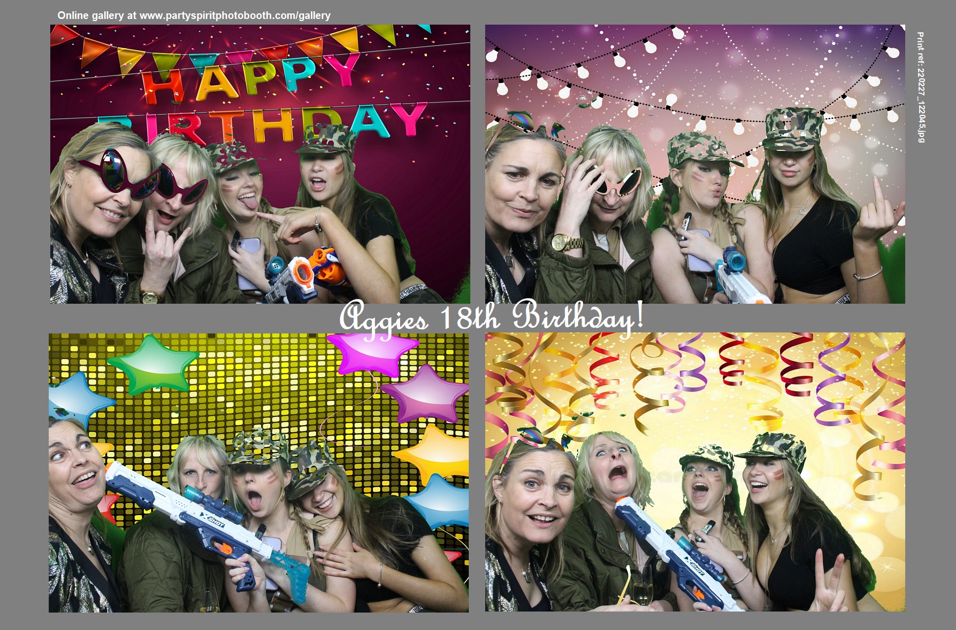 Aggies 18th Birthday | View more photos from the event at gallery.partyspiritphotobooth.com/u/PartySpiritPhotoBooth/Aggies-18th-Birthday
