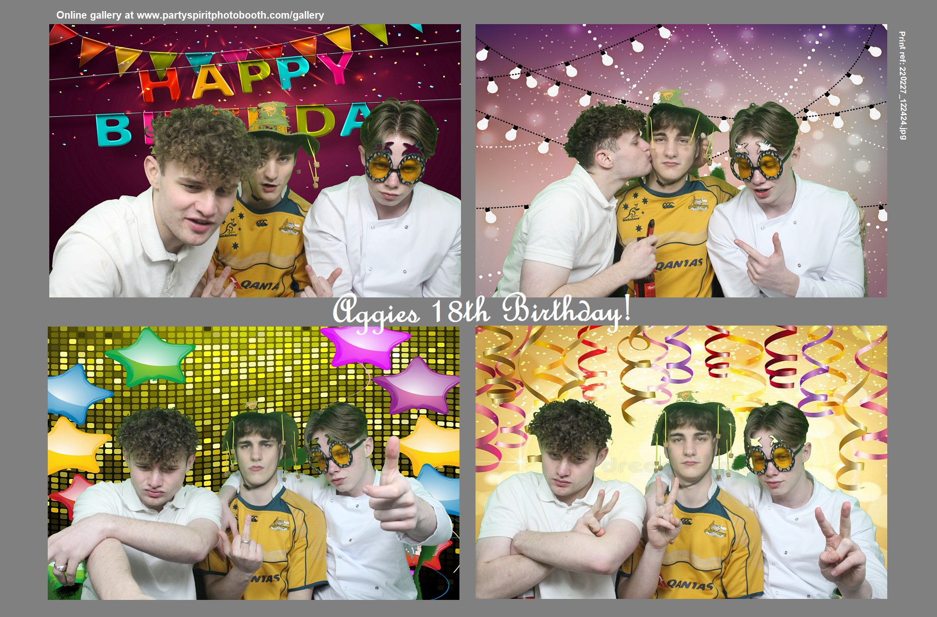 Aggies 18th Birthday | View more photos from the event at gallery.partyspiritphotobooth.com/u/PartySpiritPhotoBooth/Aggies-18th-Birthday
