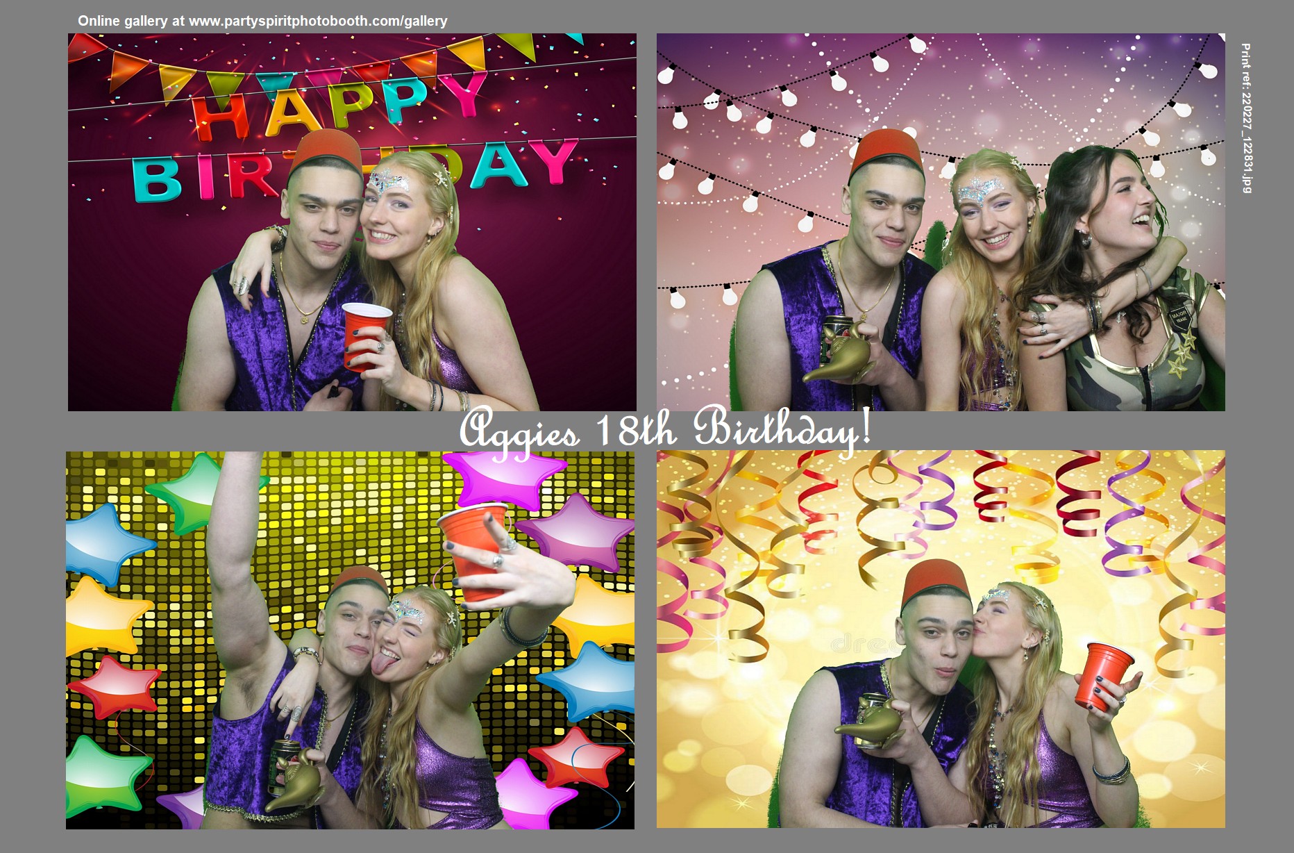Aggies 18th Birthday | View more photos from the event at gallery.partyspiritphotobooth.com/u/PartySpiritPhotoBooth/Aggies-18th-Birthday