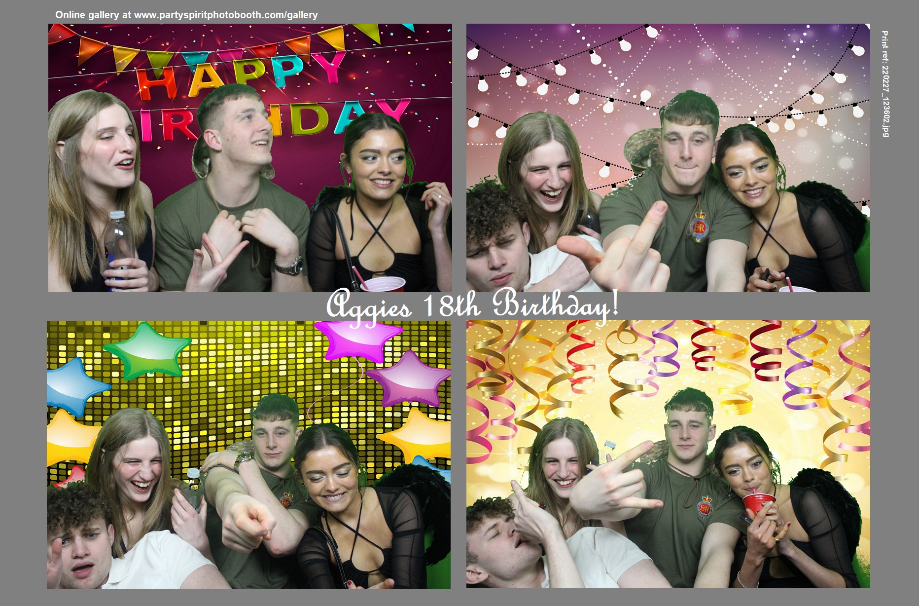 Aggies 18th Birthday | View more photos from the event at gallery.partyspiritphotobooth.com/u/PartySpiritPhotoBooth/Aggies-18th-Birthday