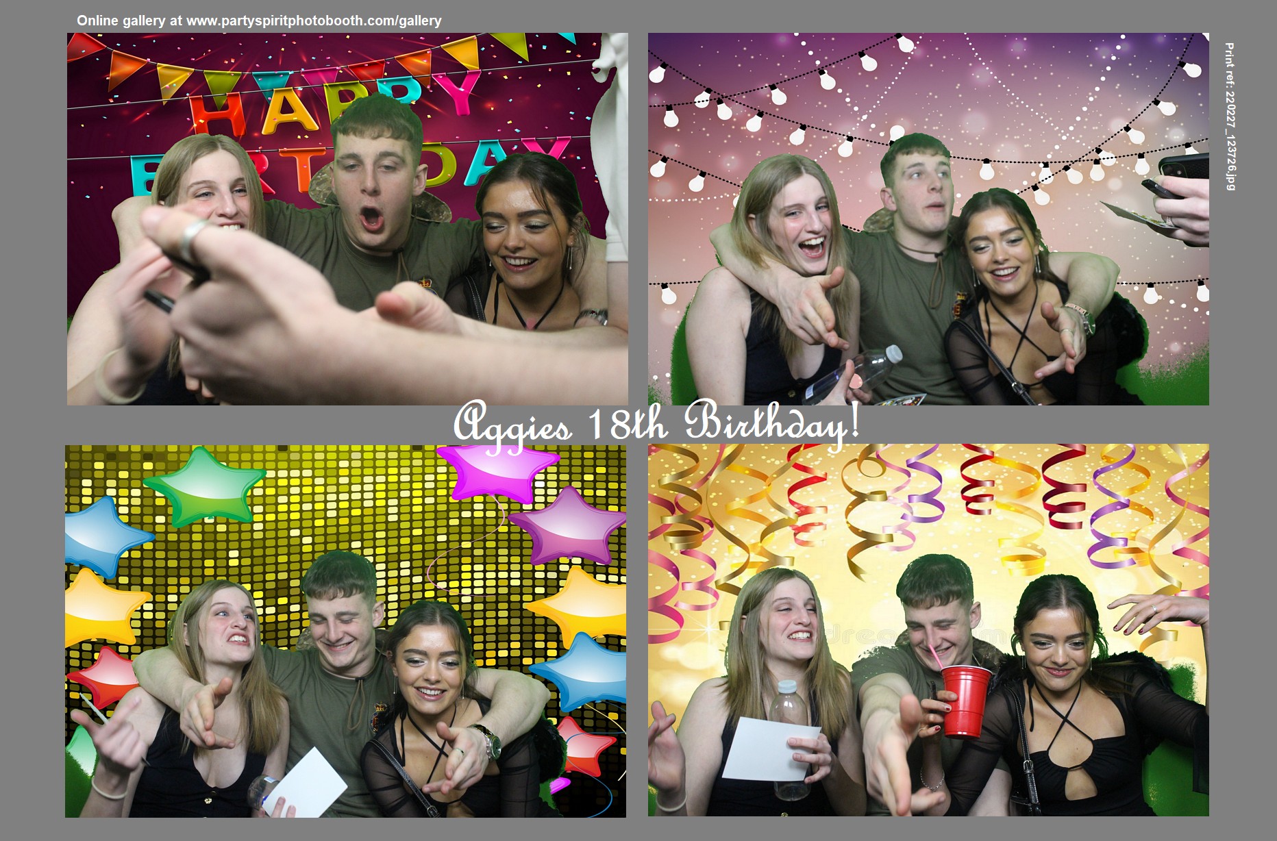 Aggies 18th Birthday | View more photos from the event at gallery.partyspiritphotobooth.com/u/PartySpiritPhotoBooth/Aggies-18th-Birthday