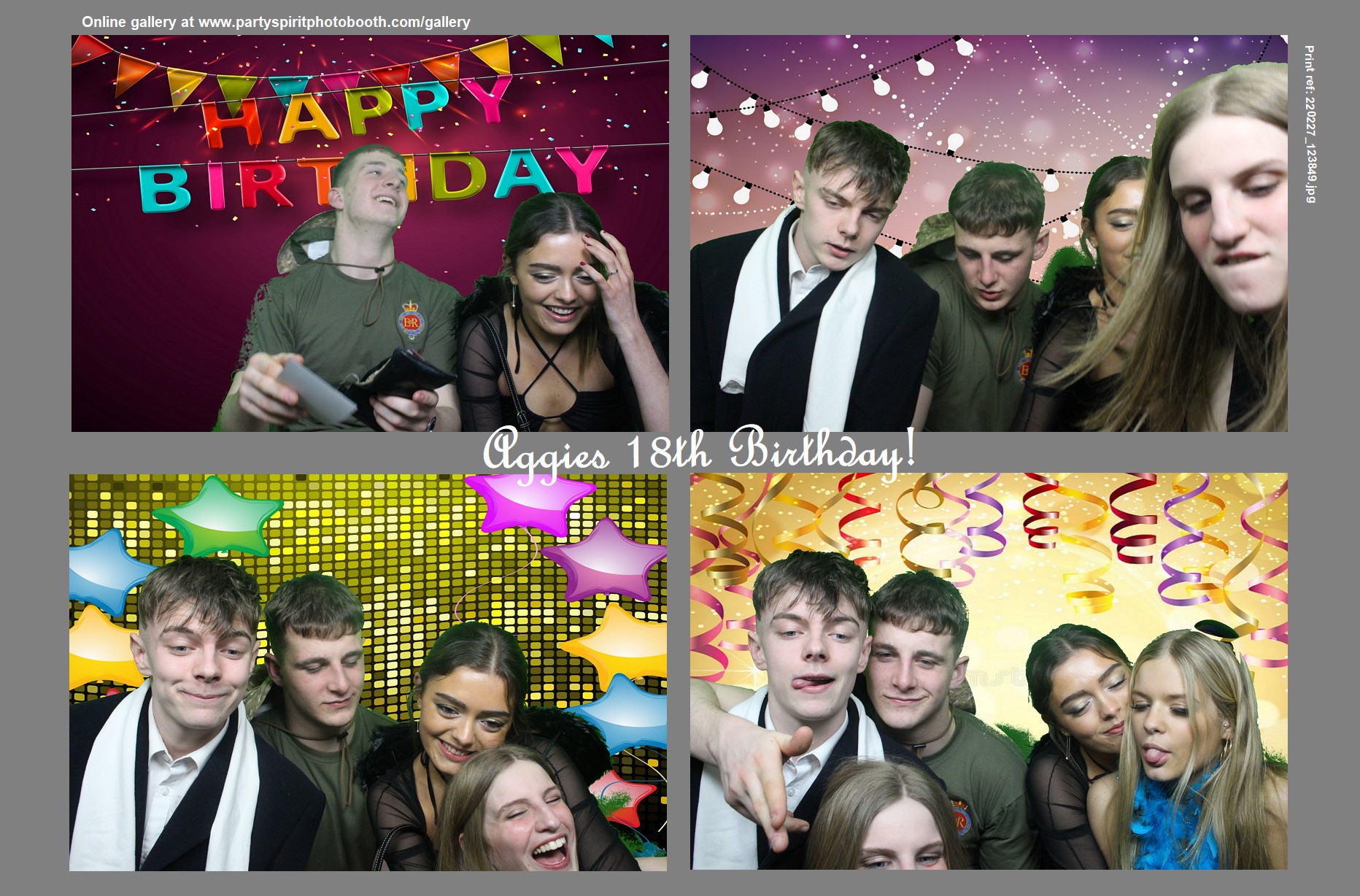 Aggies 18th Birthday | View more photos from the event at gallery.partyspiritphotobooth.com/u/PartySpiritPhotoBooth/Aggies-18th-Birthday