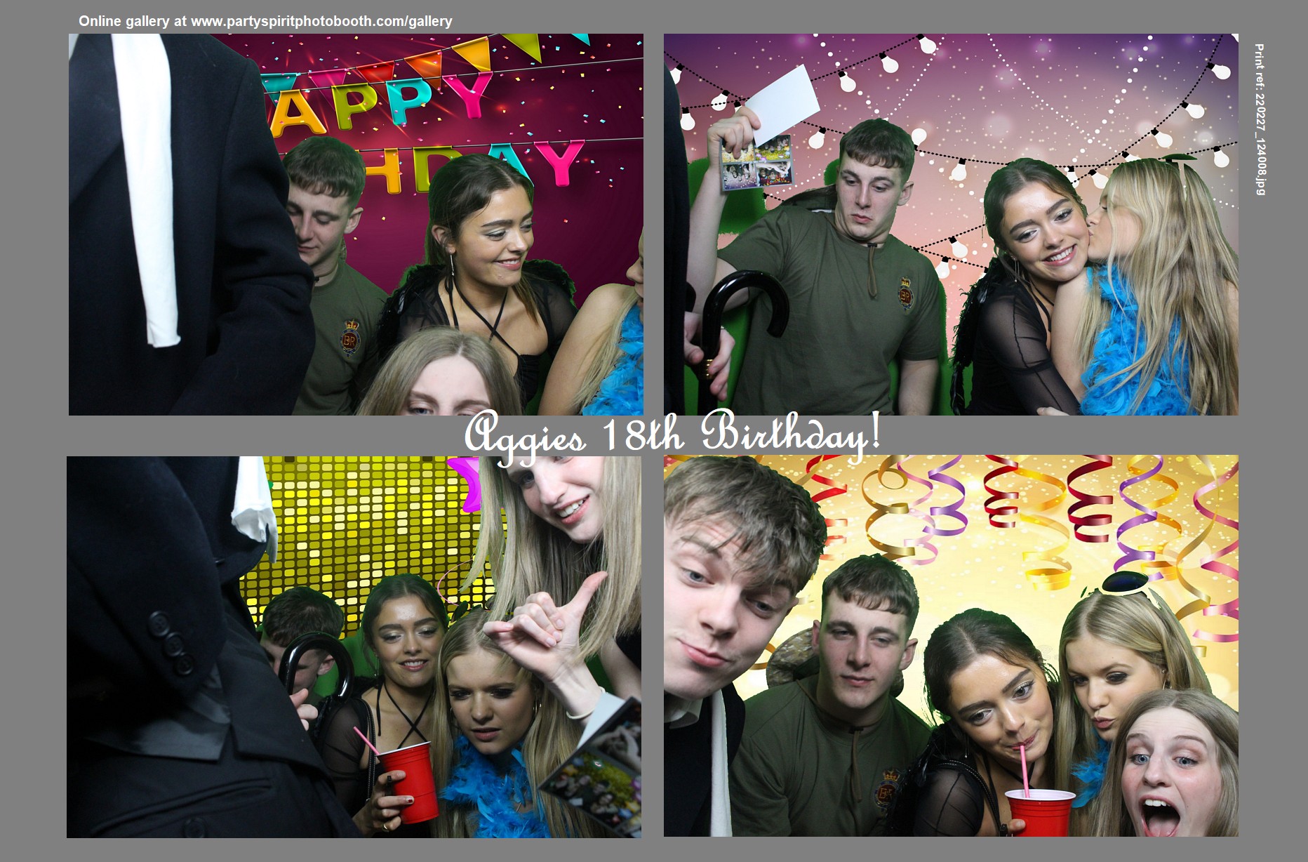 Aggies 18th Birthday | View more photos from the event at gallery.partyspiritphotobooth.com/u/PartySpiritPhotoBooth/Aggies-18th-Birthday