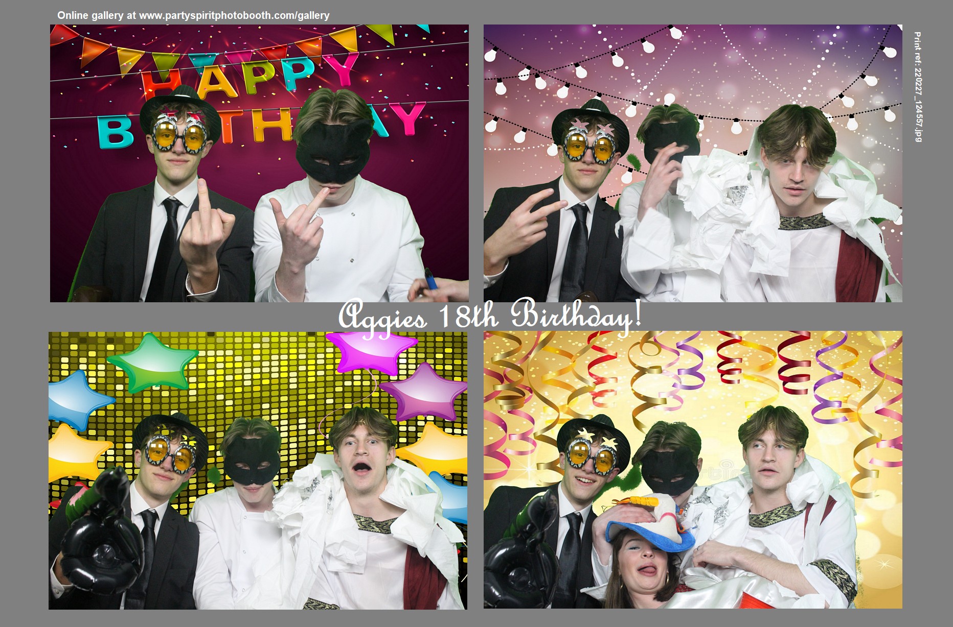Aggies 18th Birthday | View more photos from the event at gallery.partyspiritphotobooth.com/u/PartySpiritPhotoBooth/Aggies-18th-Birthday