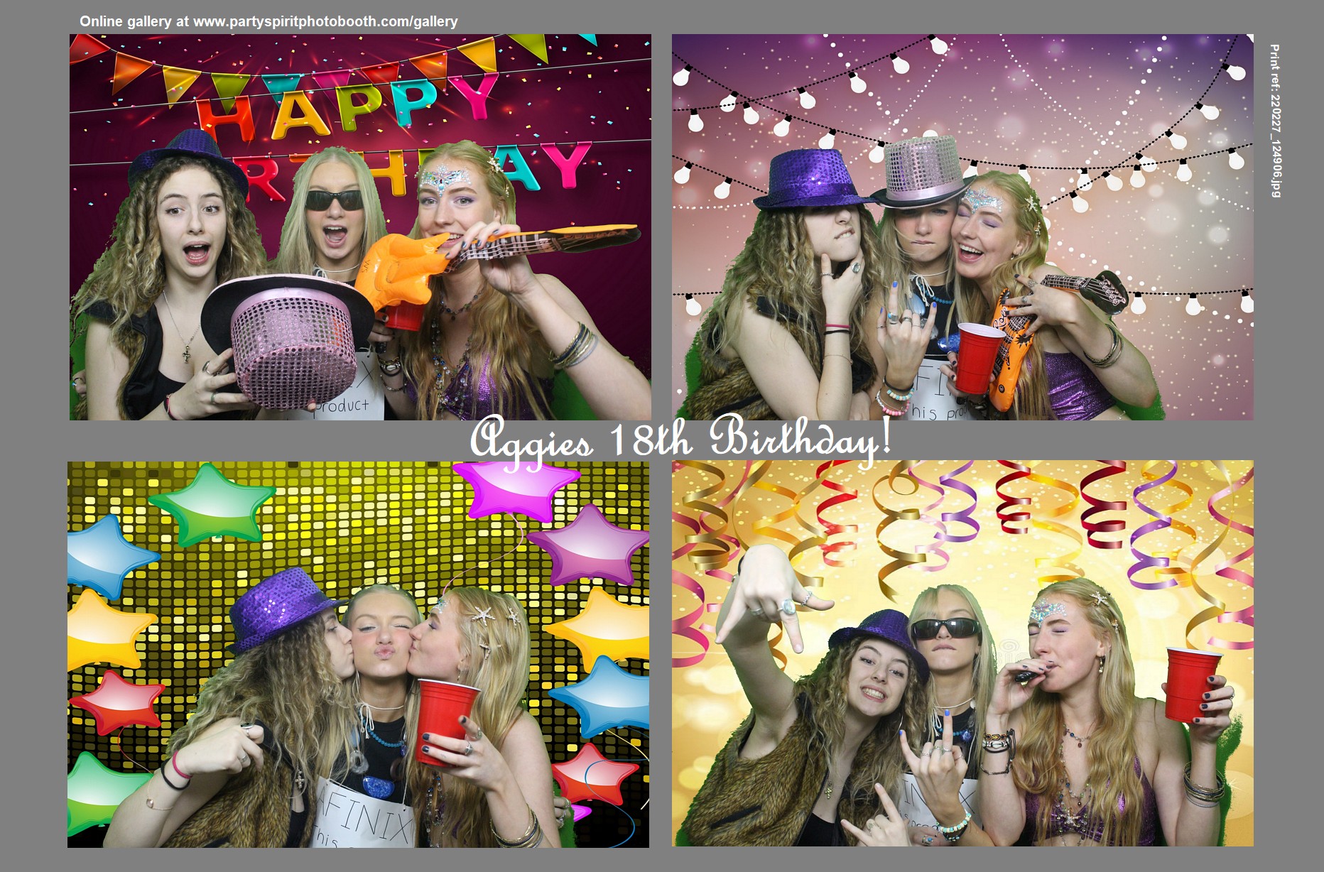 Aggies 18th Birthday | View more photos from the event at gallery.partyspiritphotobooth.com/u/PartySpiritPhotoBooth/Aggies-18th-Birthday