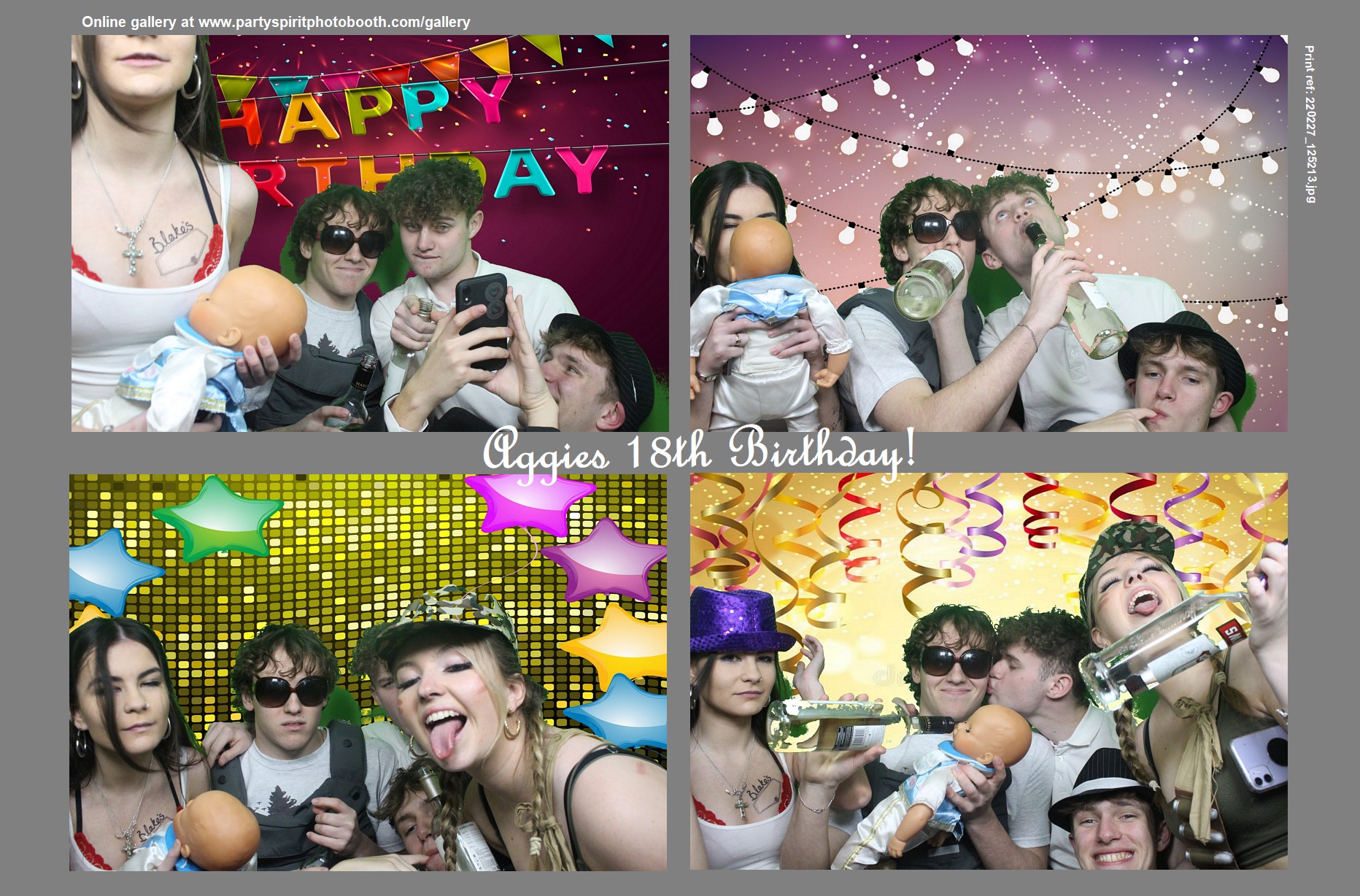 Aggies 18th Birthday | View more photos from the event at gallery.partyspiritphotobooth.com/u/PartySpiritPhotoBooth/Aggies-18th-Birthday