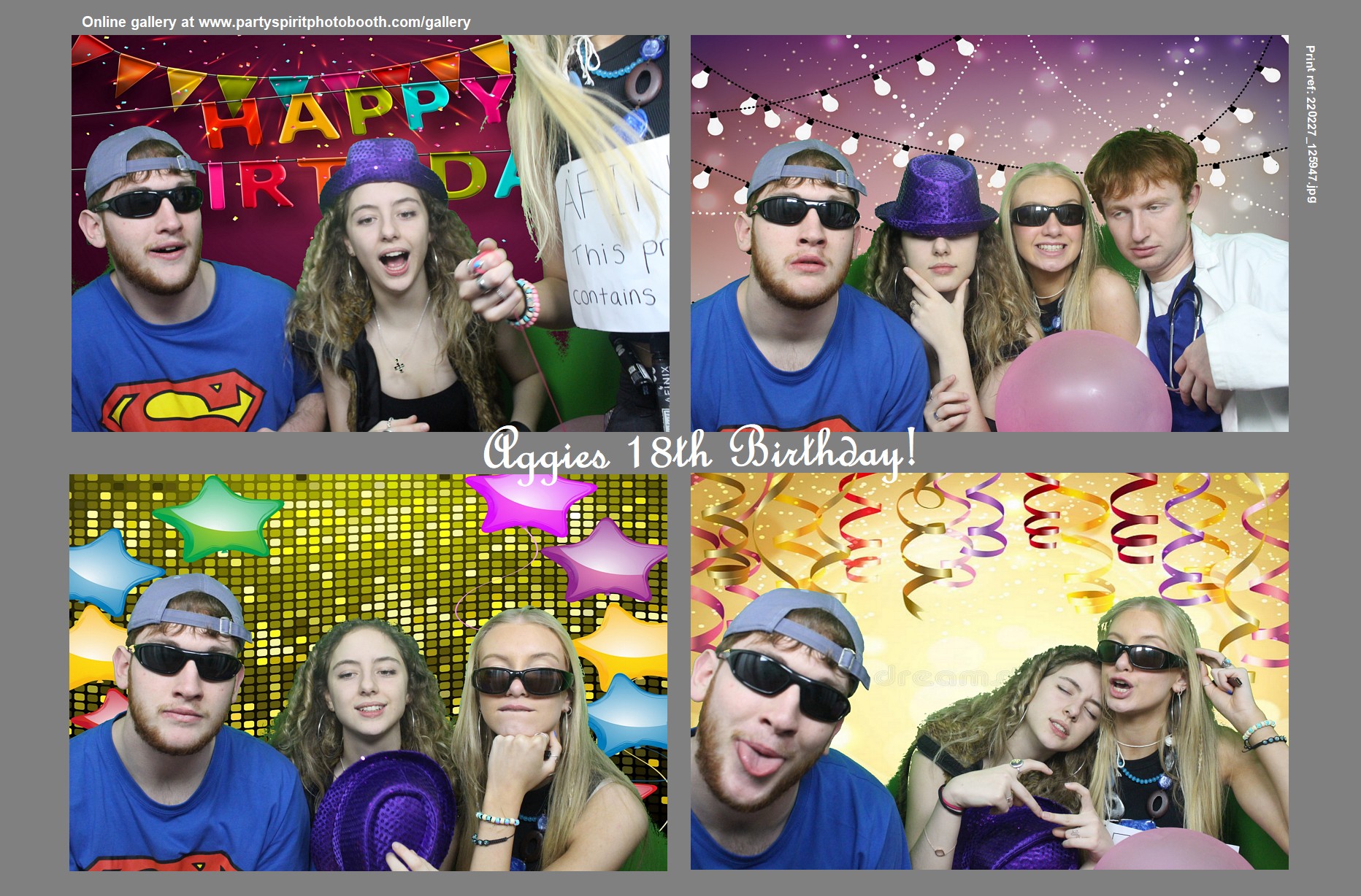 Aggies 18th Birthday | View more photos from the event at gallery.partyspiritphotobooth.com/u/PartySpiritPhotoBooth/Aggies-18th-Birthday