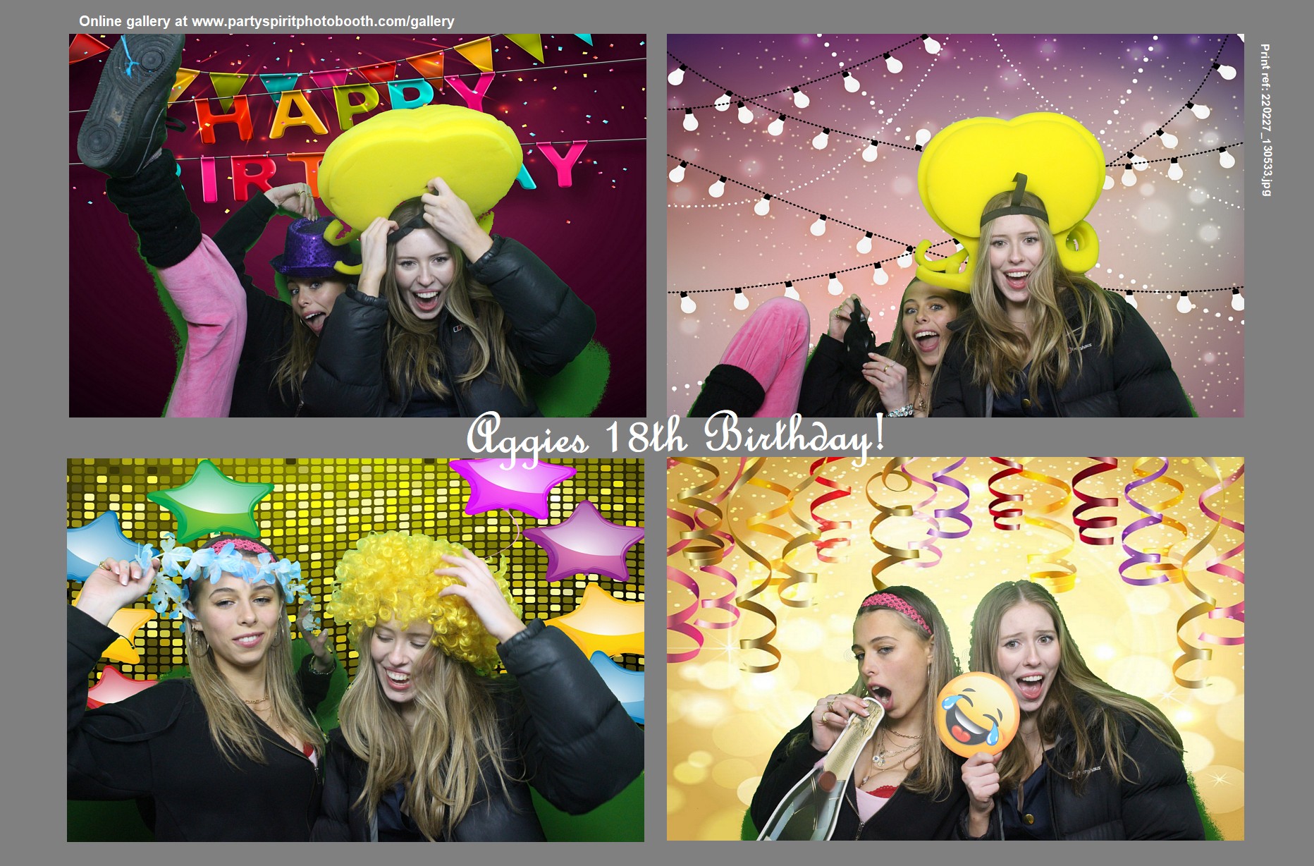 Aggies 18th Birthday | View more photos from the event at gallery.partyspiritphotobooth.com/u/PartySpiritPhotoBooth/Aggies-18th-Birthday