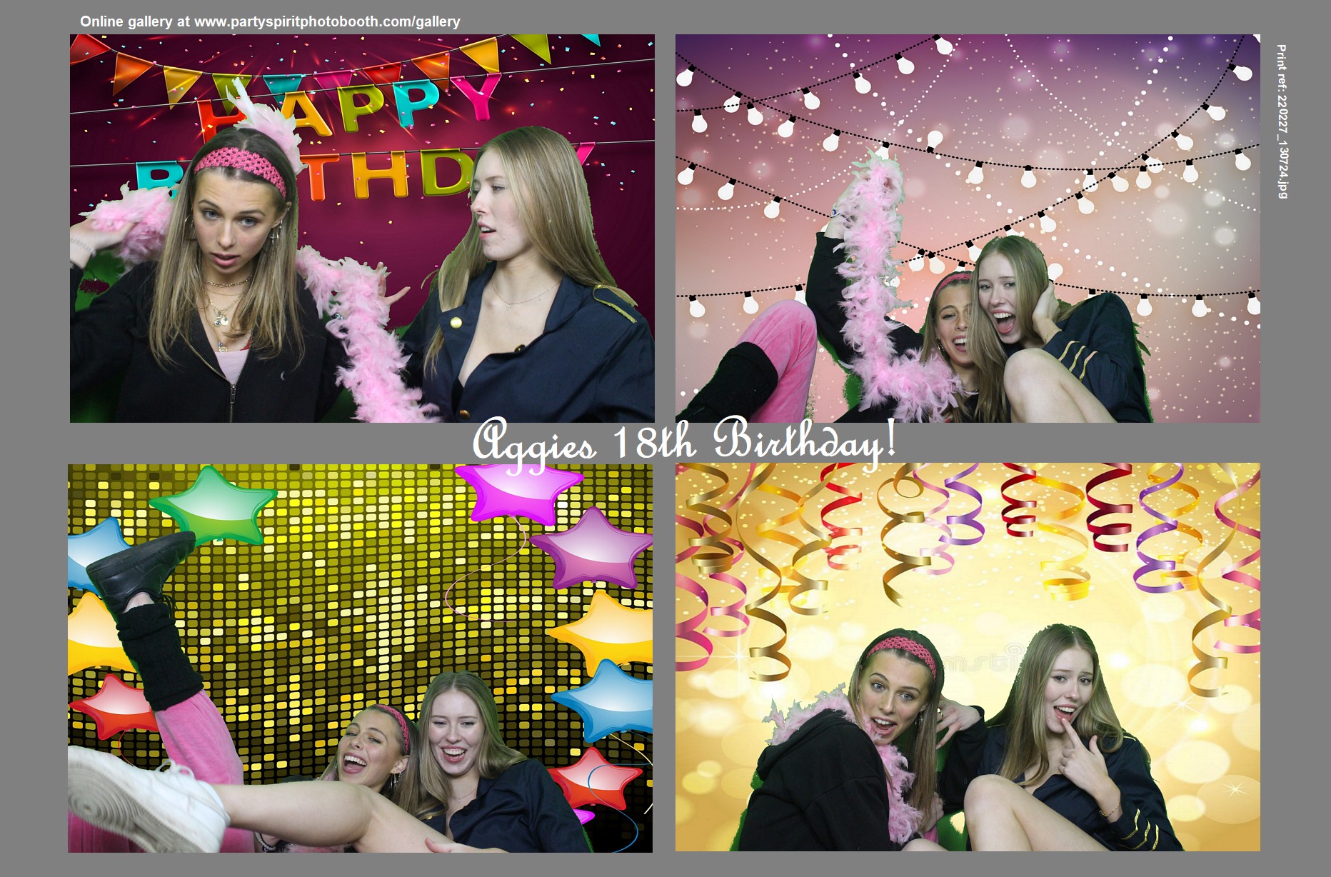 Aggies 18th Birthday | View more photos from the event at gallery.partyspiritphotobooth.com/u/PartySpiritPhotoBooth/Aggies-18th-Birthday