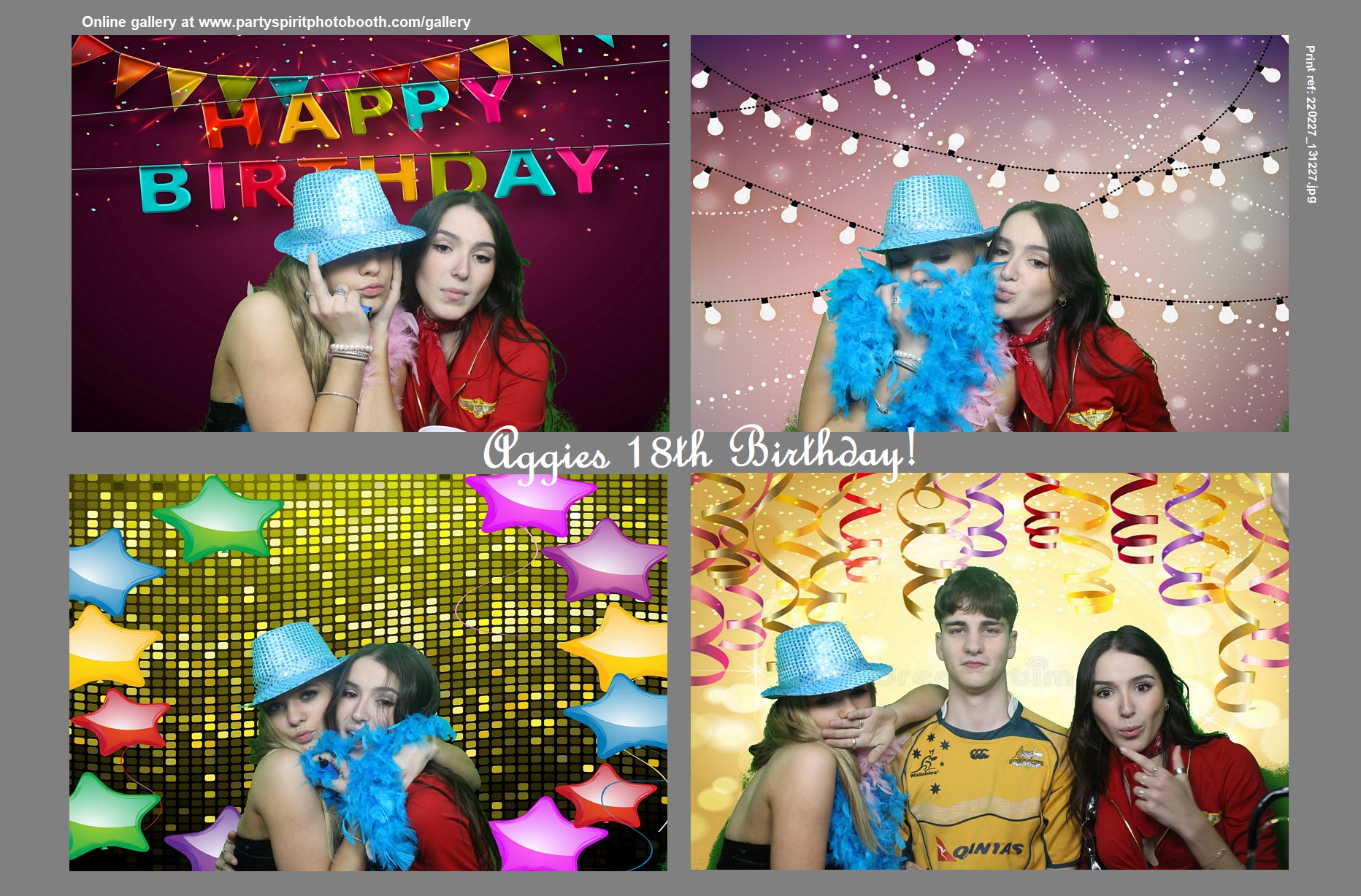 Aggies 18th Birthday | View more photos from the event at gallery.partyspiritphotobooth.com/u/PartySpiritPhotoBooth/Aggies-18th-Birthday