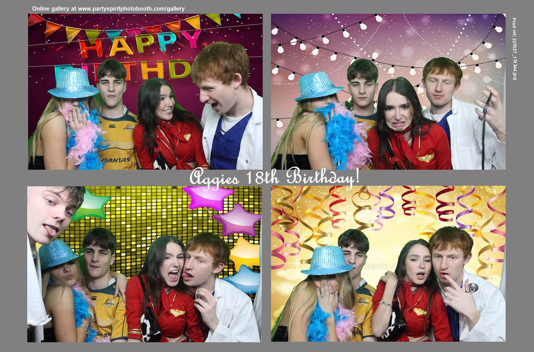 Aggies 18th Birthday | View more photos from the event at gallery.partyspiritphotobooth.com/u/PartySpiritPhotoBooth/Aggies-18th-Birthday