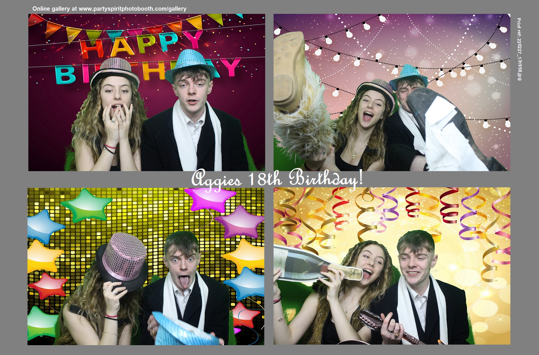 Aggies 18th Birthday | View more photos from the event at gallery.partyspiritphotobooth.com/u/PartySpiritPhotoBooth/Aggies-18th-Birthday