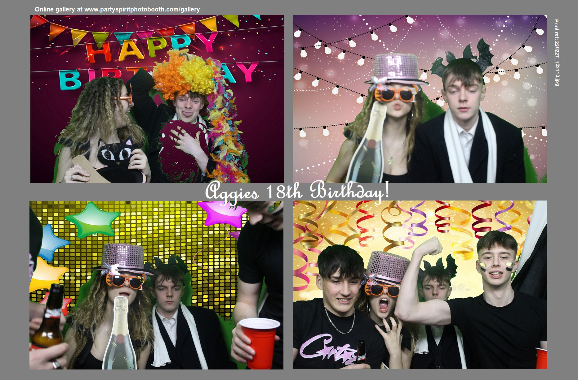 Aggies 18th Birthday | View more photos from the event at gallery.partyspiritphotobooth.com/u/PartySpiritPhotoBooth/Aggies-18th-Birthday