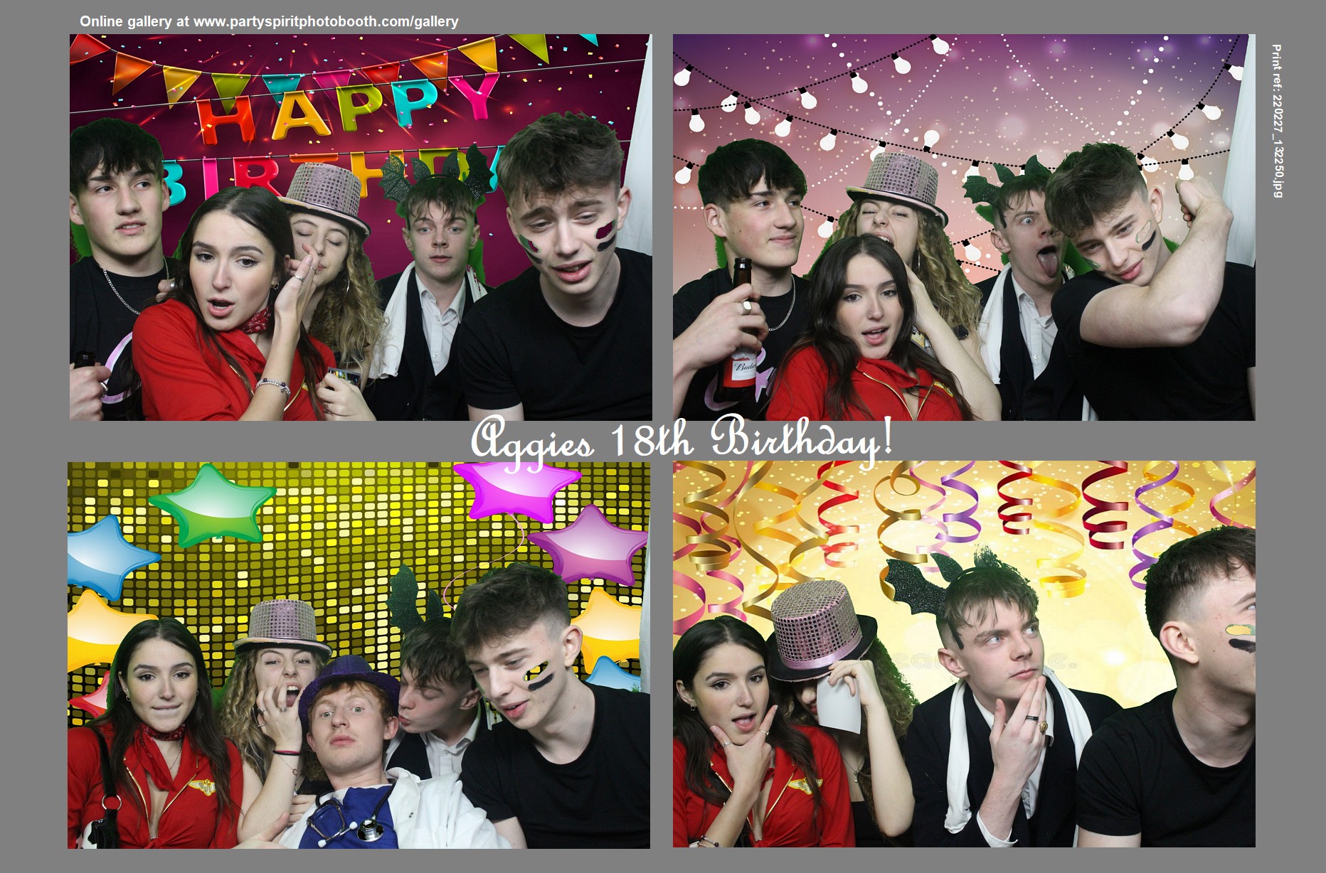 Aggies 18th Birthday | View more photos from the event at gallery.partyspiritphotobooth.com/u/PartySpiritPhotoBooth/Aggies-18th-Birthday