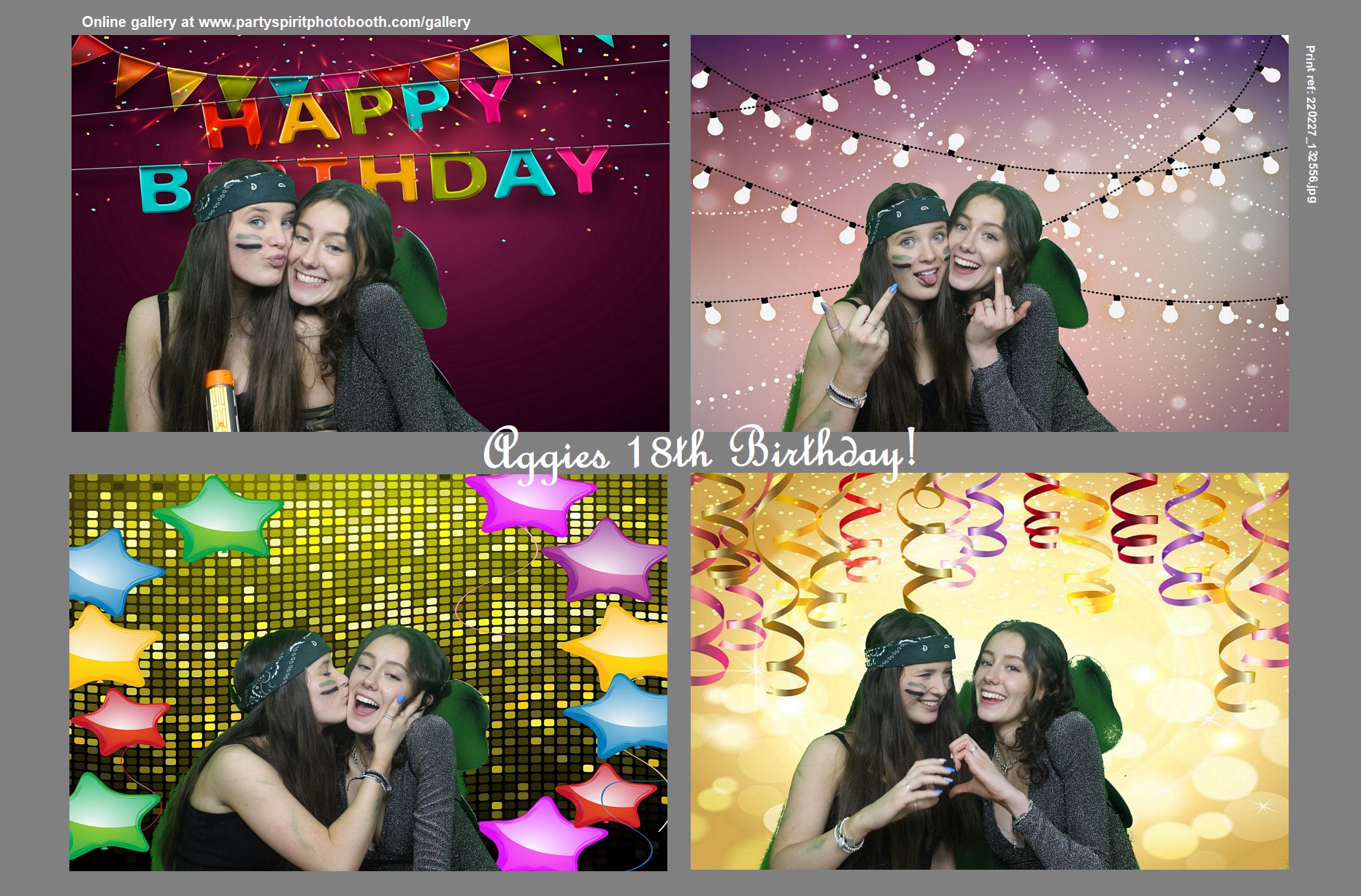 Aggies 18th Birthday | View more photos from the event at gallery.partyspiritphotobooth.com/u/PartySpiritPhotoBooth/Aggies-18th-Birthday