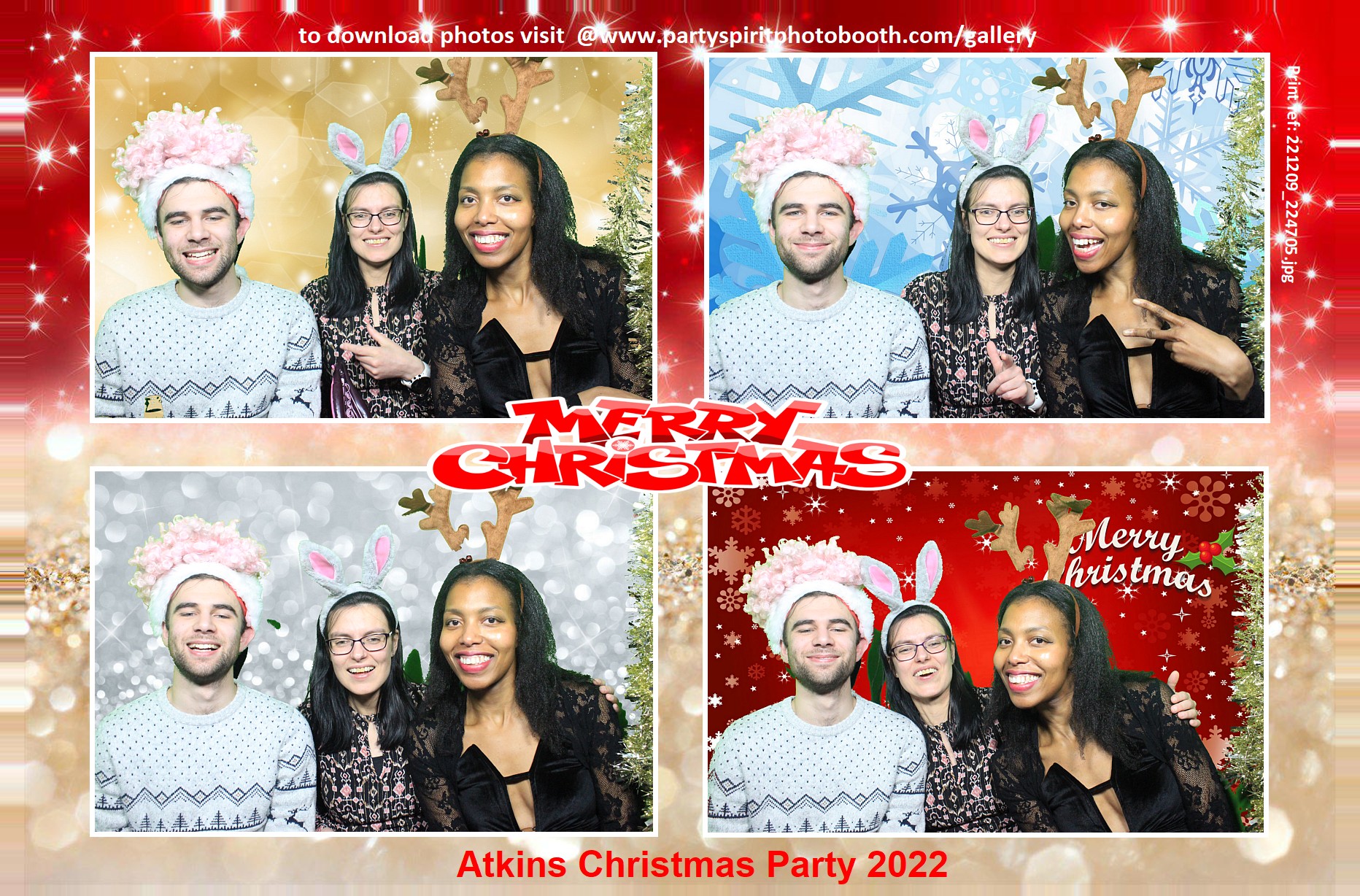 Atkins Xmas Party | View more photos from the event at gallery.partyspiritphotobooth.com/u/PartySpiritPhotoBooth/Atkins-Xmas-Party-0