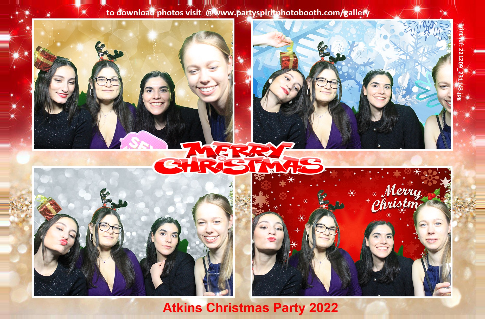 Atkins Xmas Party | View more photos from the event at gallery.partyspiritphotobooth.com/u/PartySpiritPhotoBooth/Atkins-Xmas-Party-0