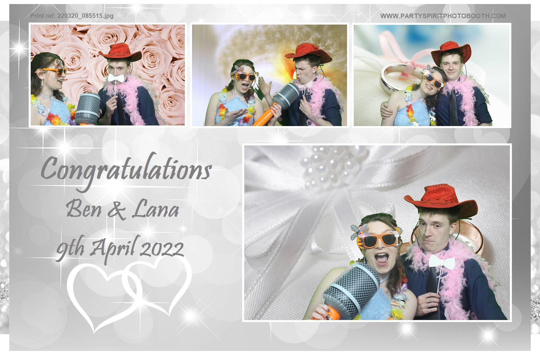 Ben and Lana Wedding | View more photos from the event at gallery.partyspiritphotobooth.com/u/PartySpiritPhotoBooth/Ben-and-Lana-Wedding