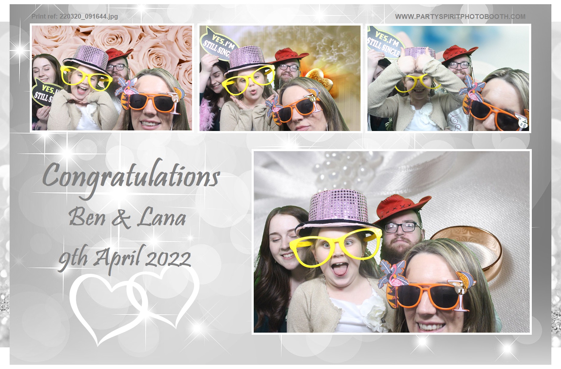 Ben and Lana Wedding | View more photos from the event at gallery.partyspiritphotobooth.com/u/PartySpiritPhotoBooth/Ben-and-Lana-Wedding