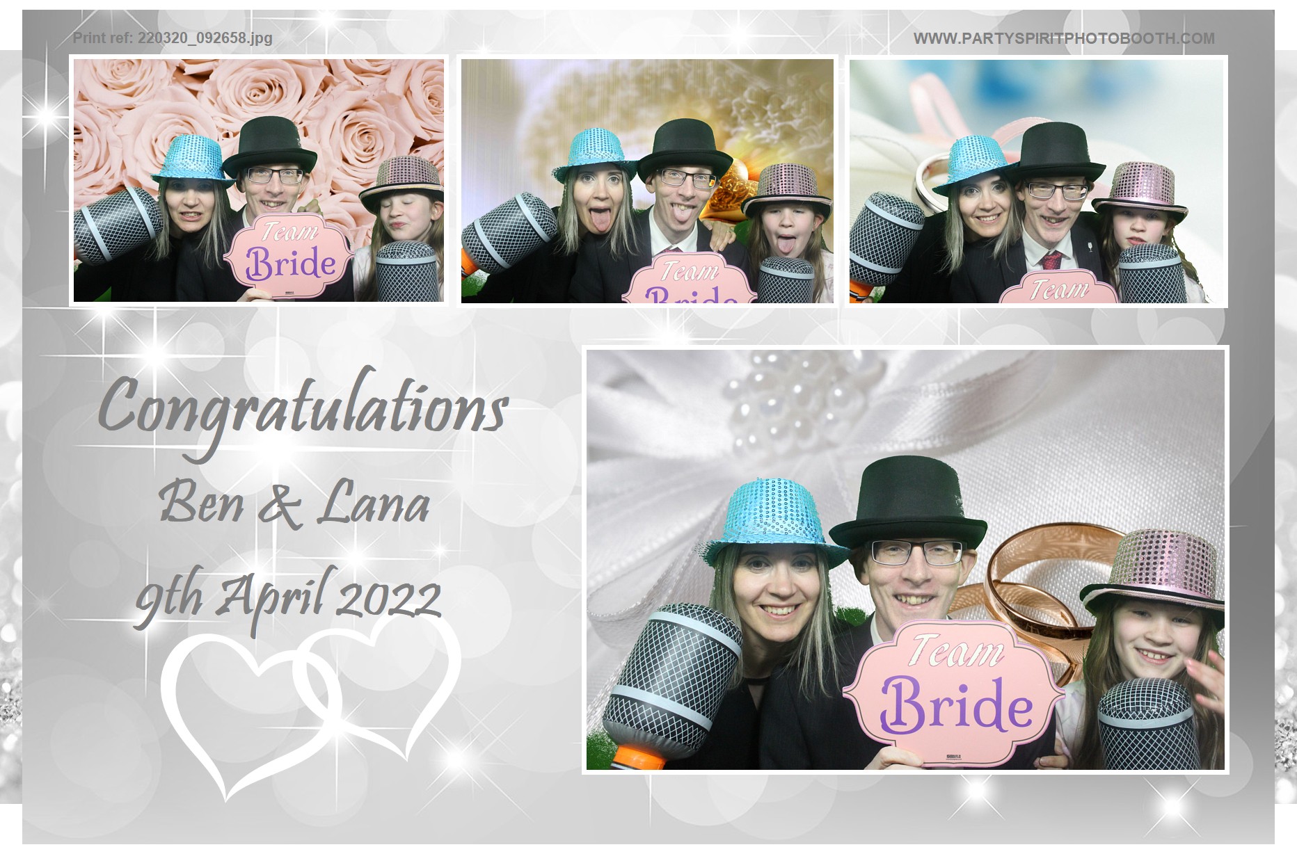 Ben and Lana Wedding | View more photos from the event at gallery.partyspiritphotobooth.com/u/PartySpiritPhotoBooth/Ben-and-Lana-Wedding