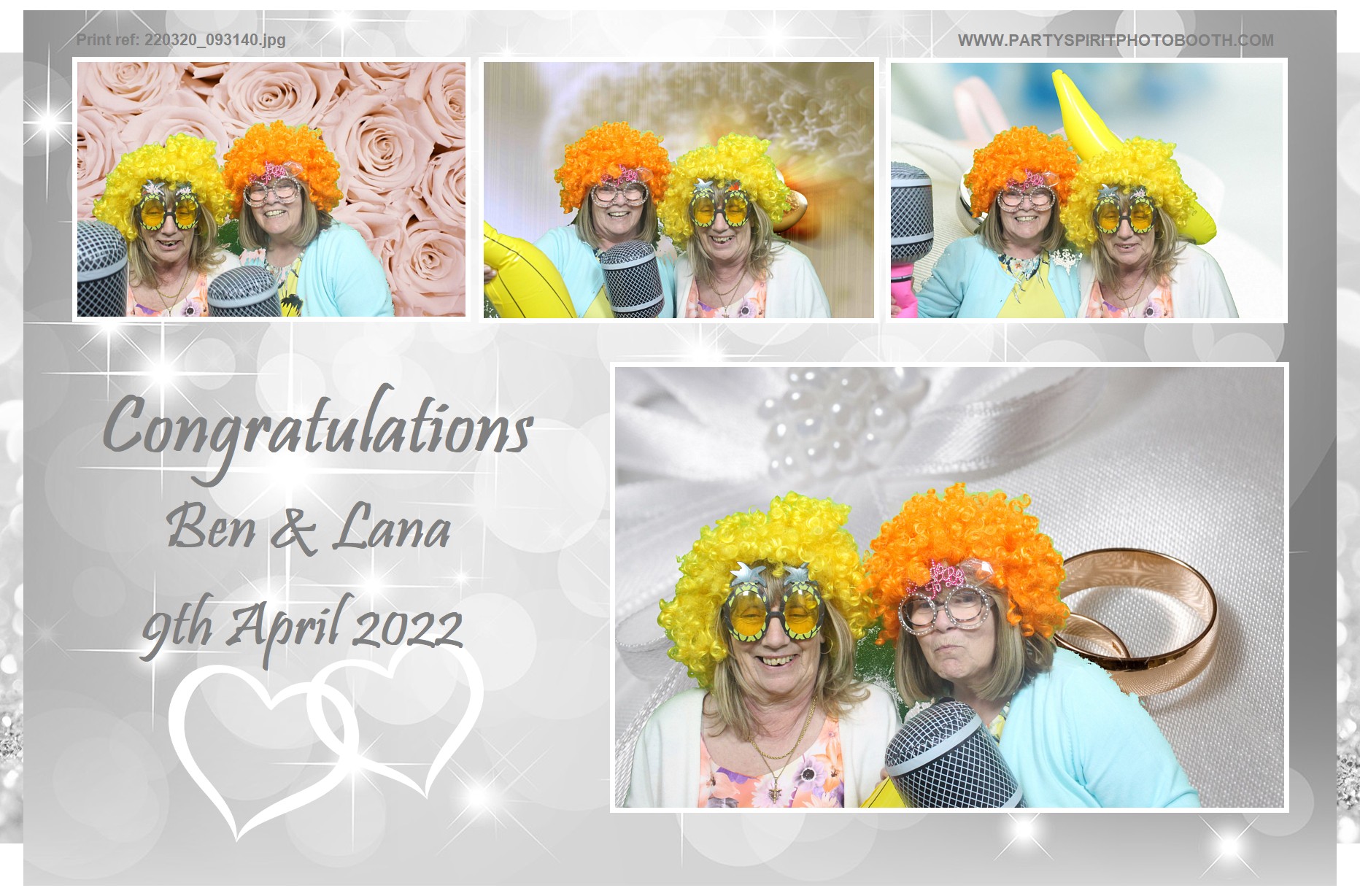 Ben and Lana Wedding | View more photos from the event at gallery.partyspiritphotobooth.com/u/PartySpiritPhotoBooth/Ben-and-Lana-Wedding