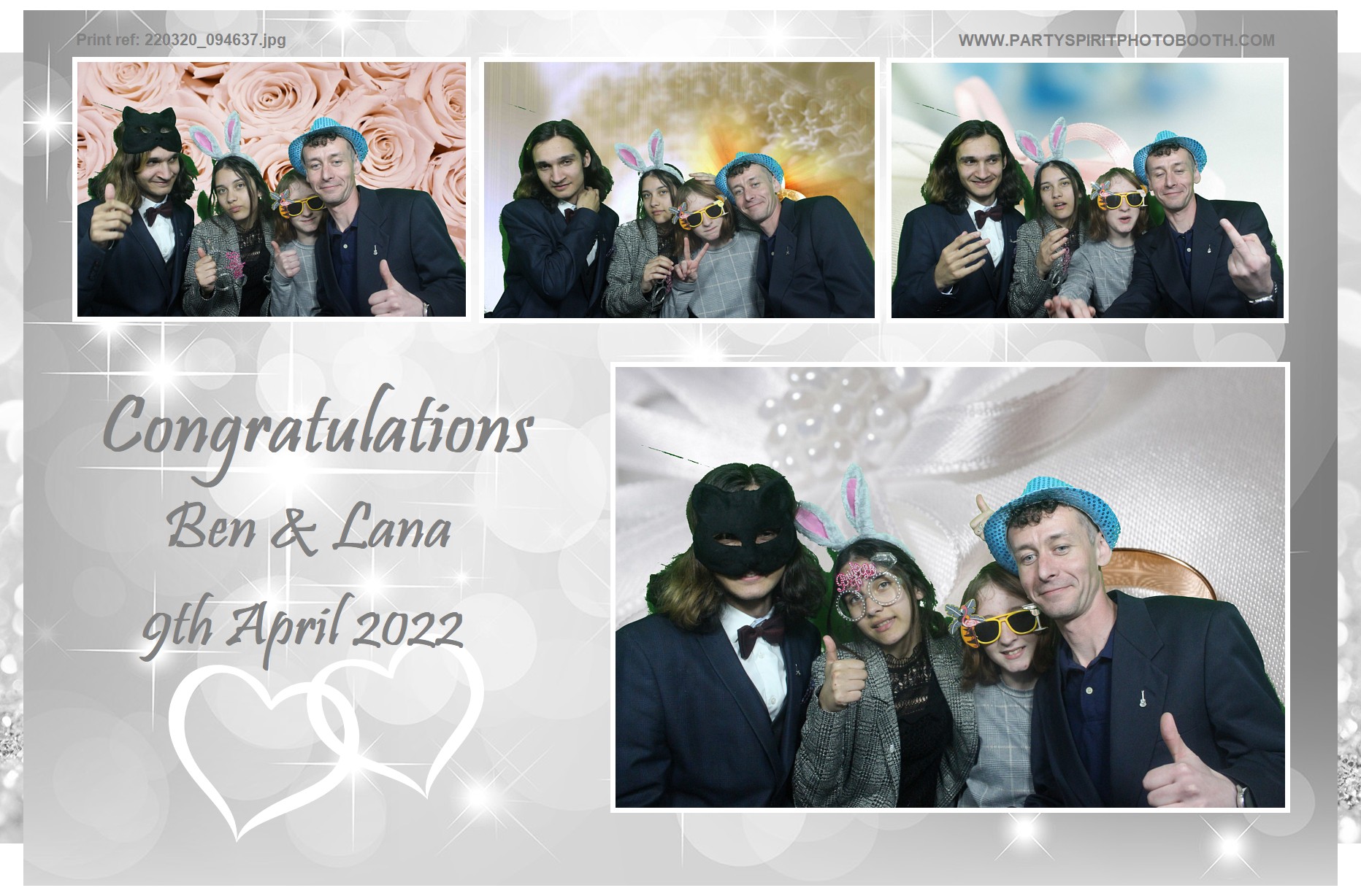 Ben and Lana Wedding | View more photos from the event at gallery.partyspiritphotobooth.com/u/PartySpiritPhotoBooth/Ben-and-Lana-Wedding