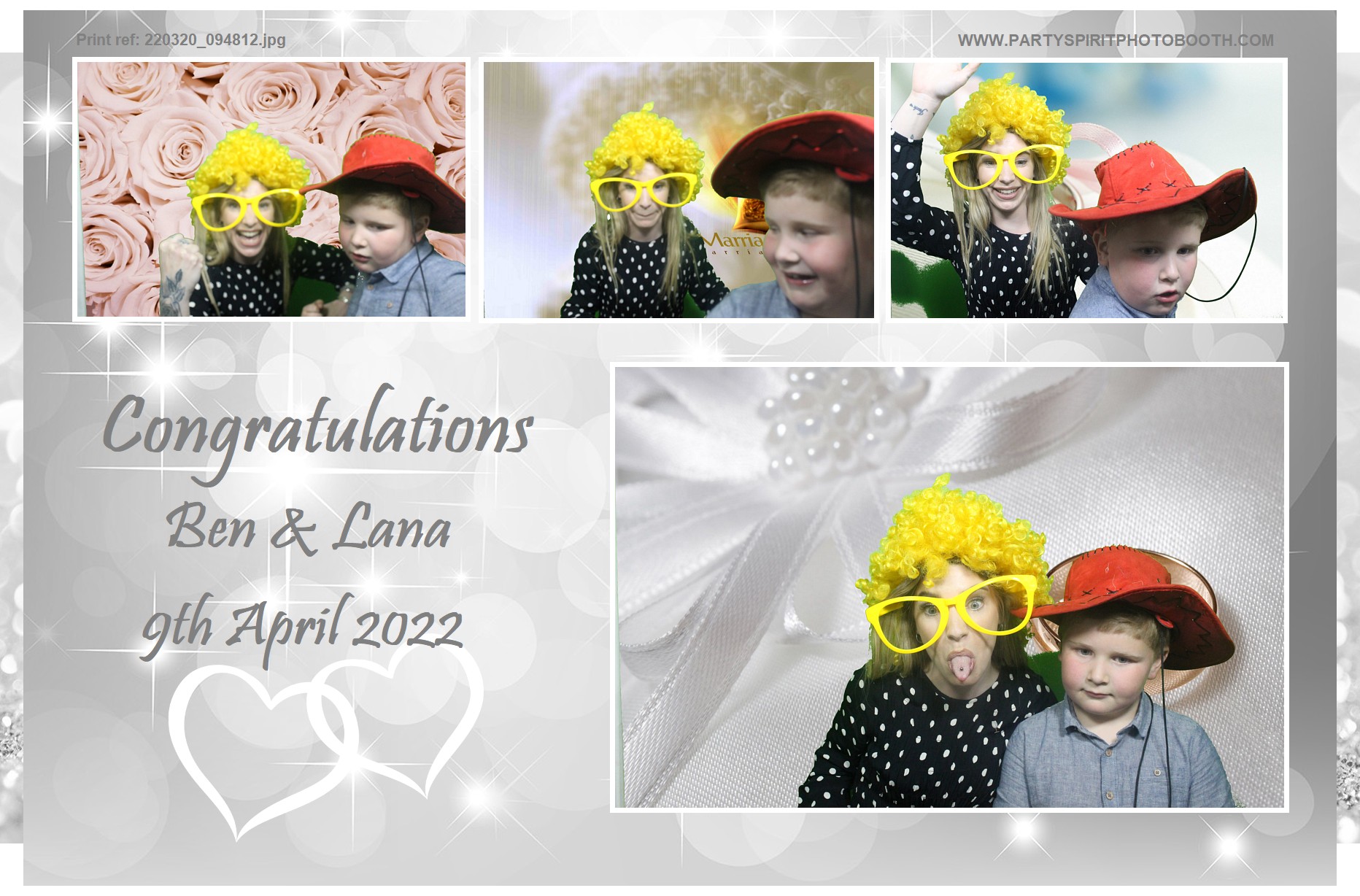 Ben and Lana Wedding | View more photos from the event at gallery.partyspiritphotobooth.com/u/PartySpiritPhotoBooth/Ben-and-Lana-Wedding